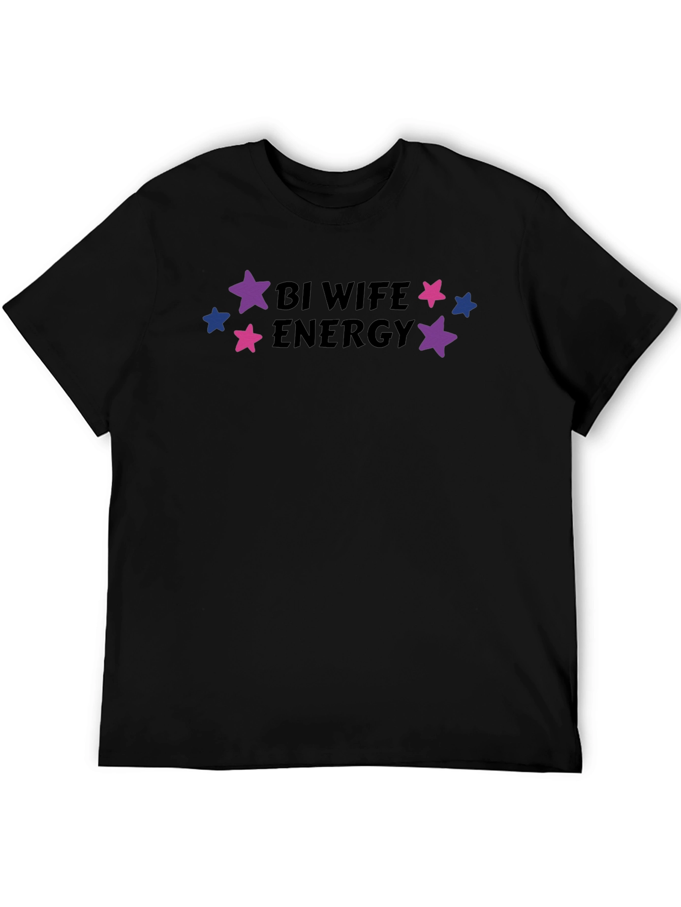 Bi Wife Energy T-Shirt - Pride