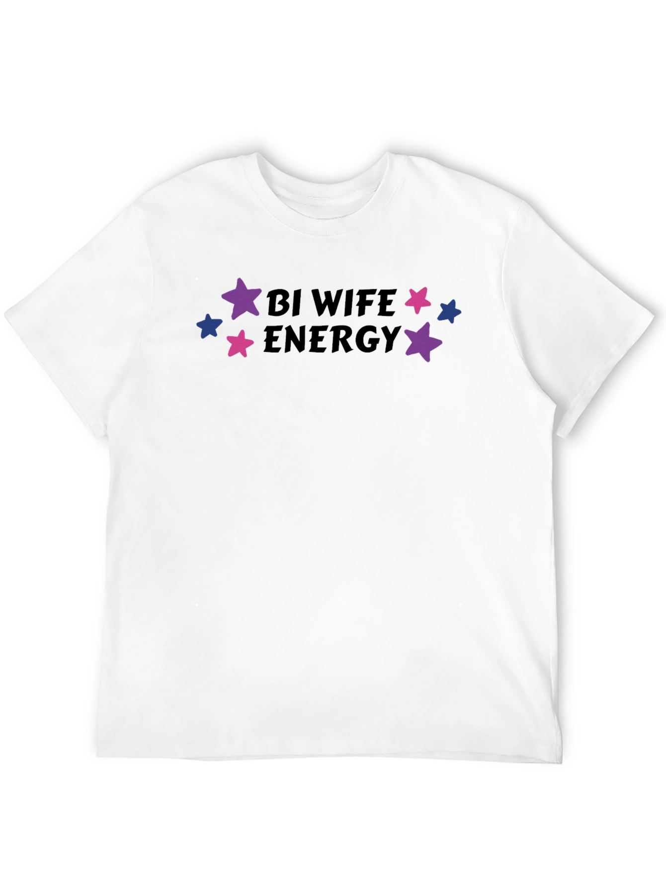 Bi Wife Energy T-Shirt - Pride