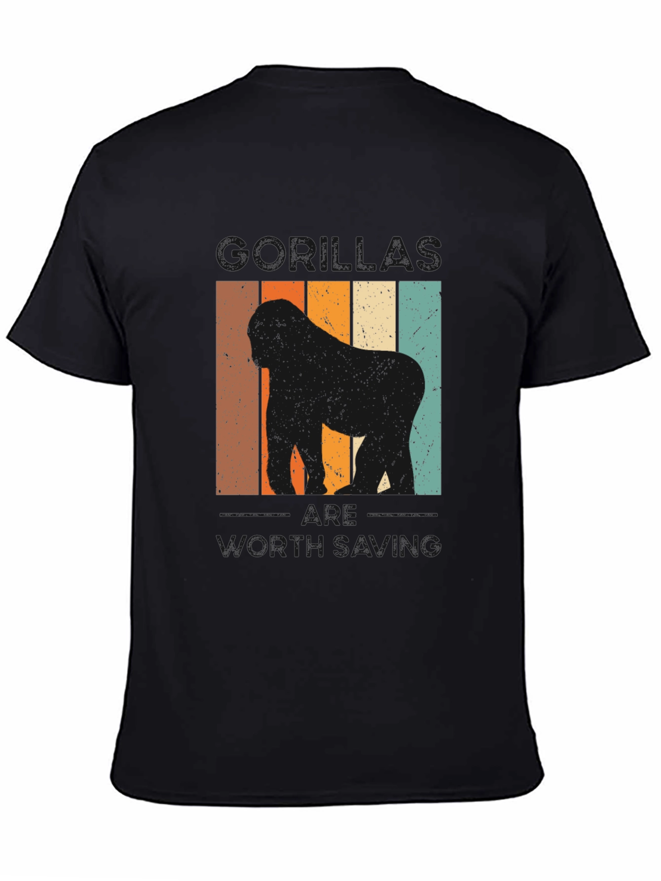 Gorilla T-Shirt - Retro Style Unique Design