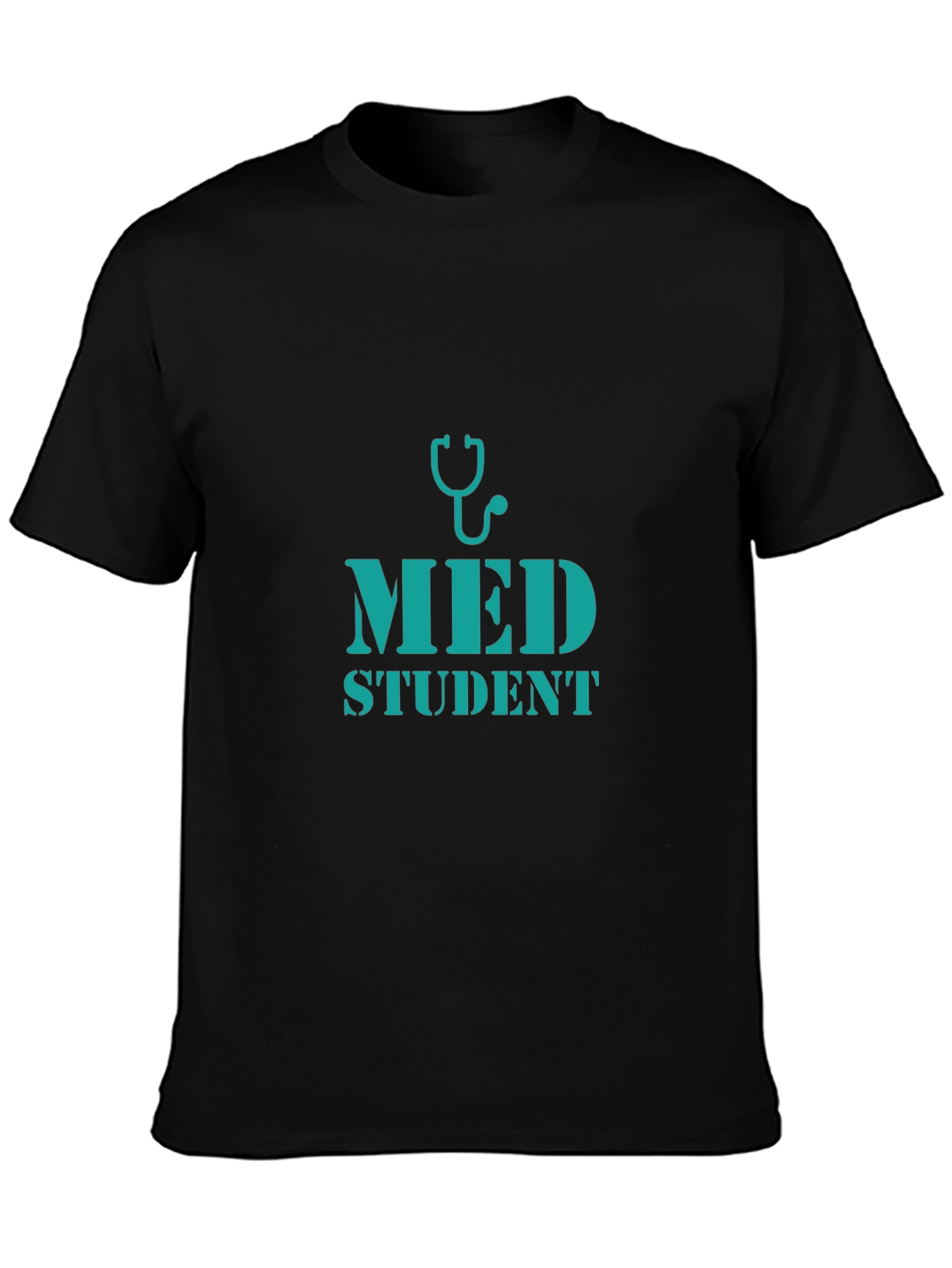 Med Student Black T-Shirt