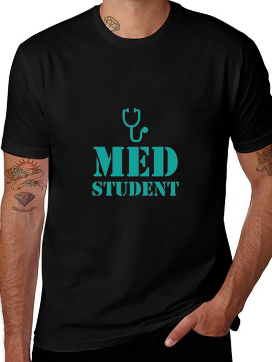 Med Student Black T-Shirt