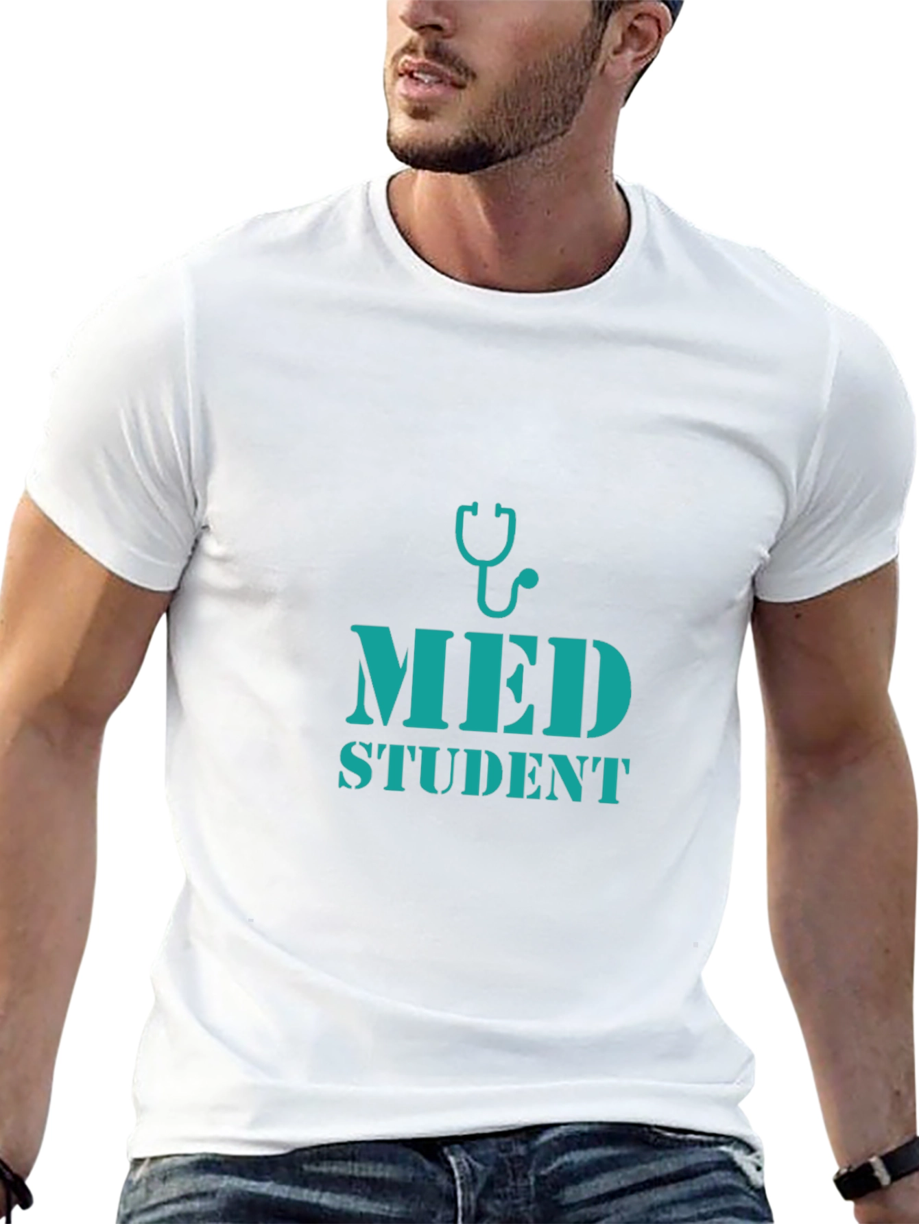 Med Student Black T-Shirt