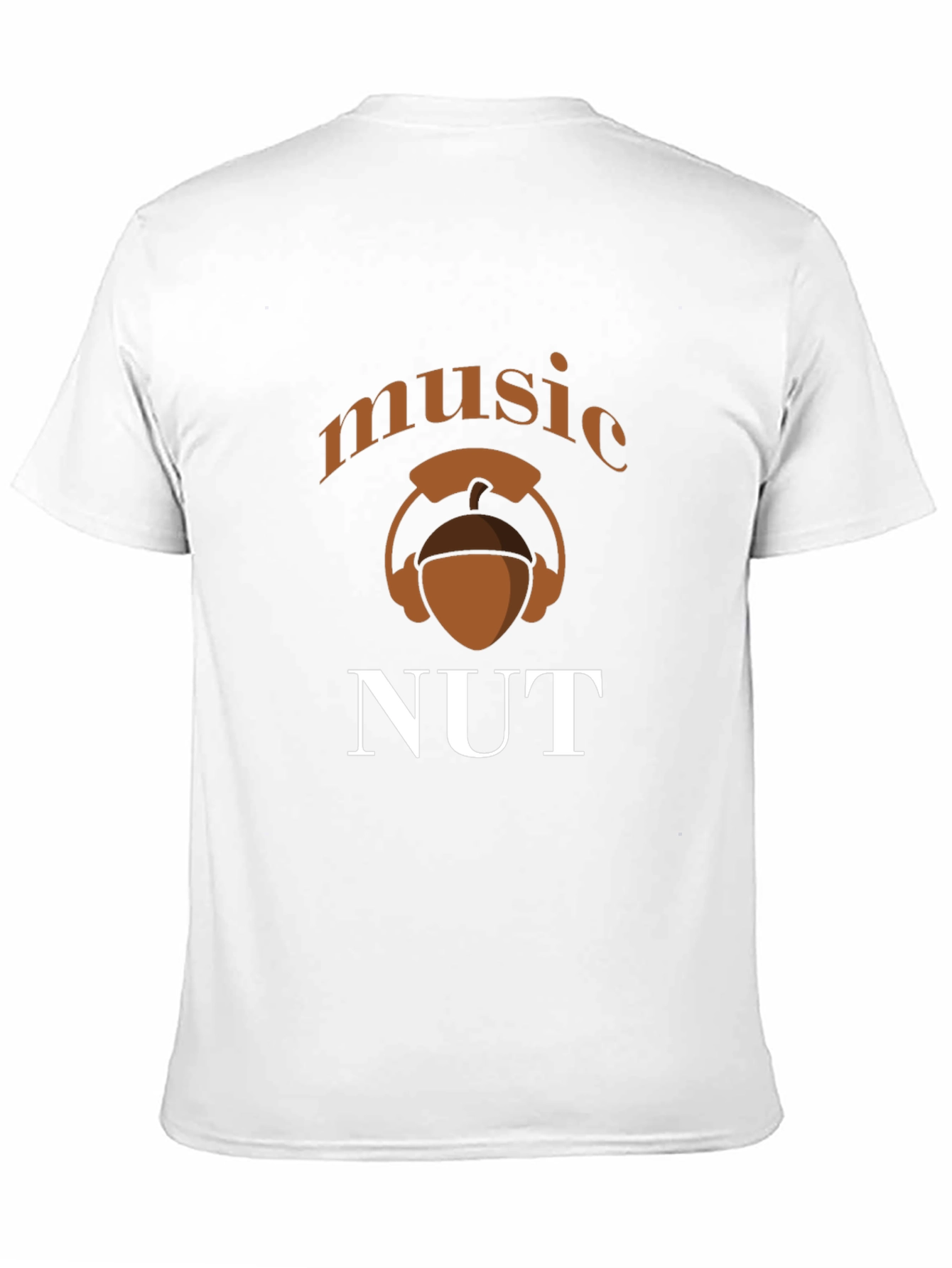 Music Nut T-Shirt - Black Cotton Tee