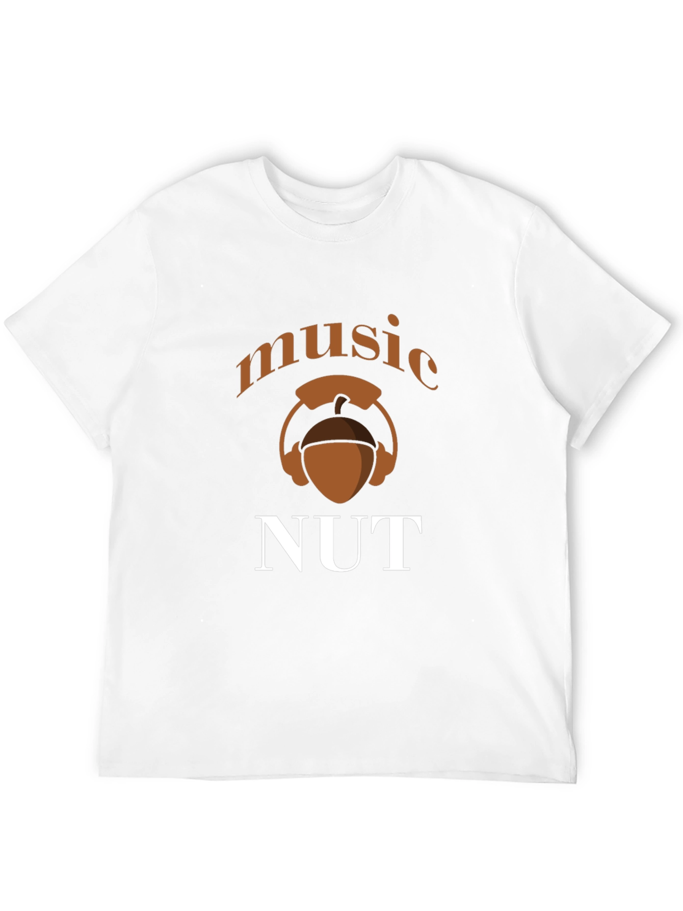 Music Nut T-Shirt - Black Cotton Tee