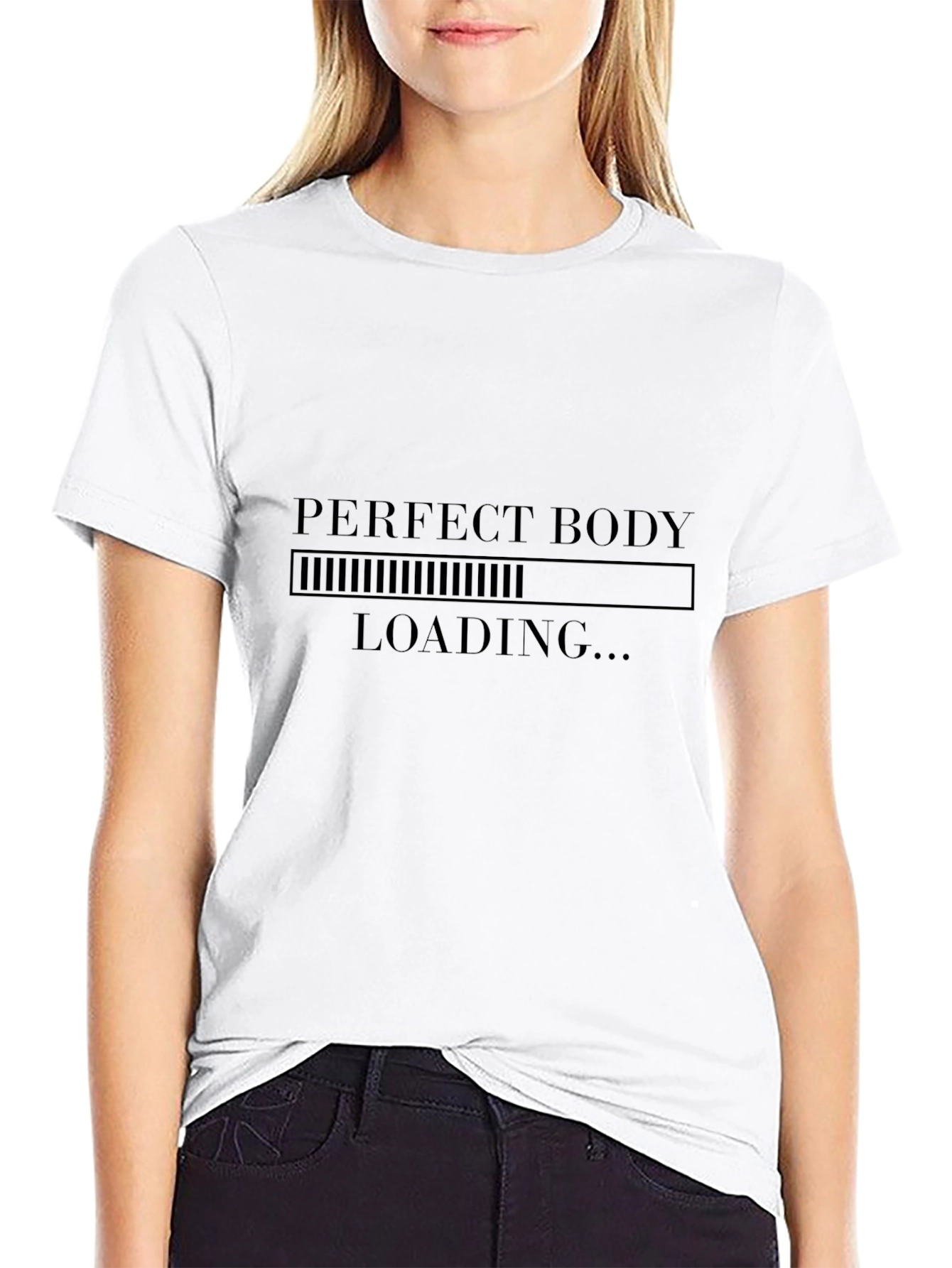 Perfect Body Loading Graphic Tee - Mens T-Shirt