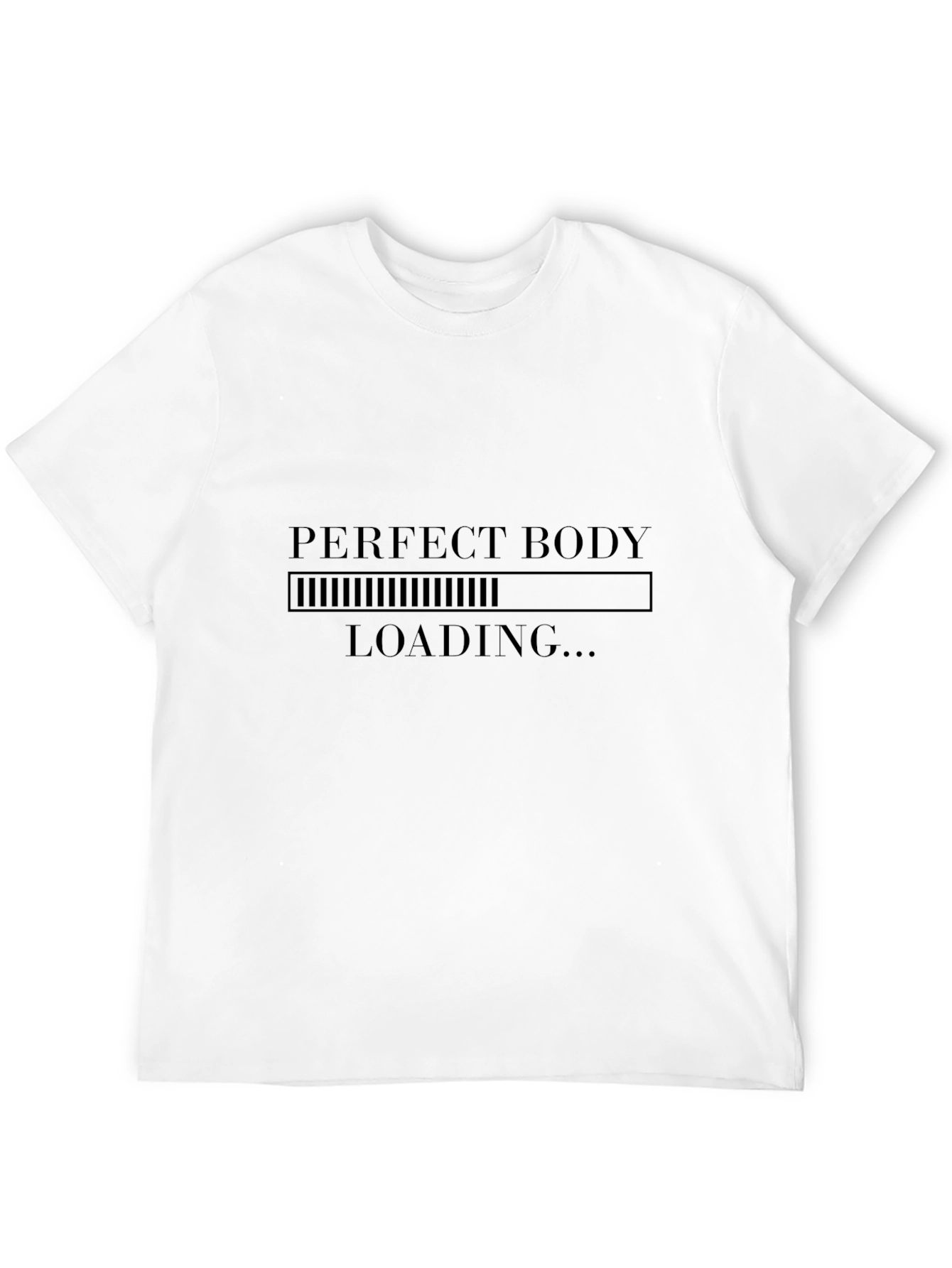 Perfect Body Loading Graphic Tee - Mens T-Shirt