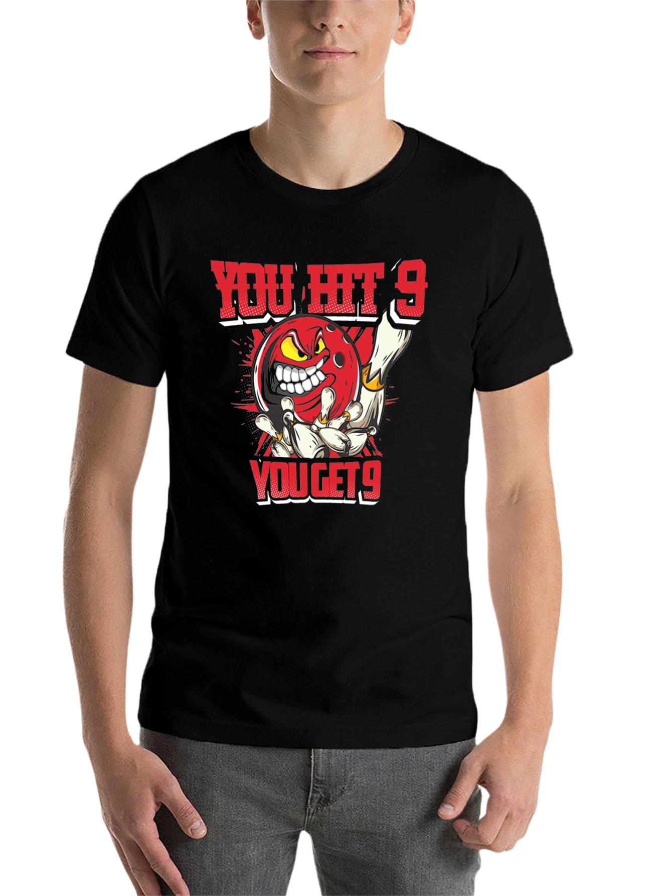 You Hit 9 You Get 9 Bowling T-Shirt