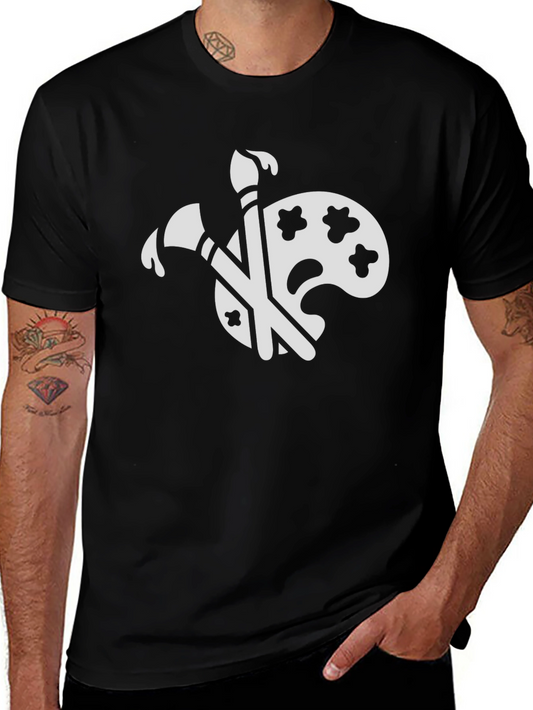 Artists Palette Graphic Tee - Creative Style