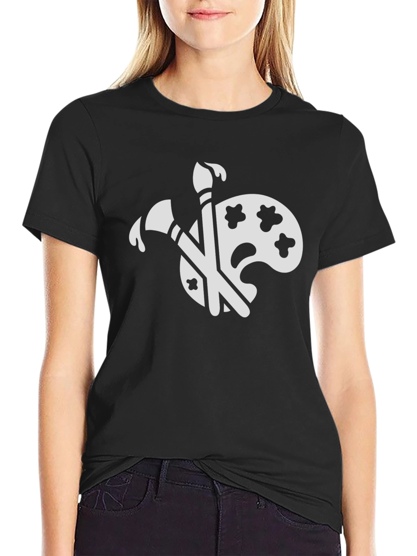Artists Palette Graphic Tee - Creative Style