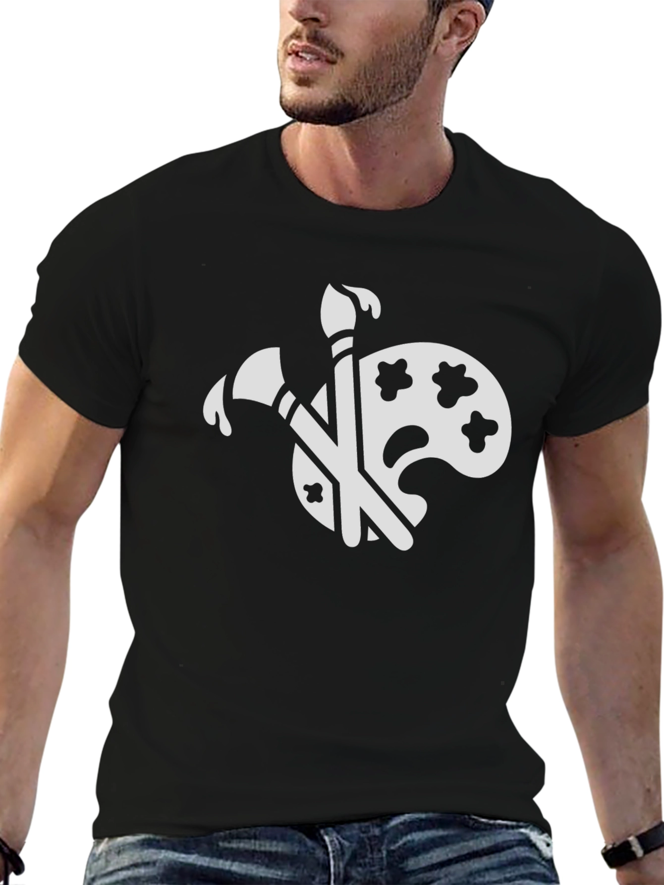 Artists Palette Graphic Tee - Creative Style