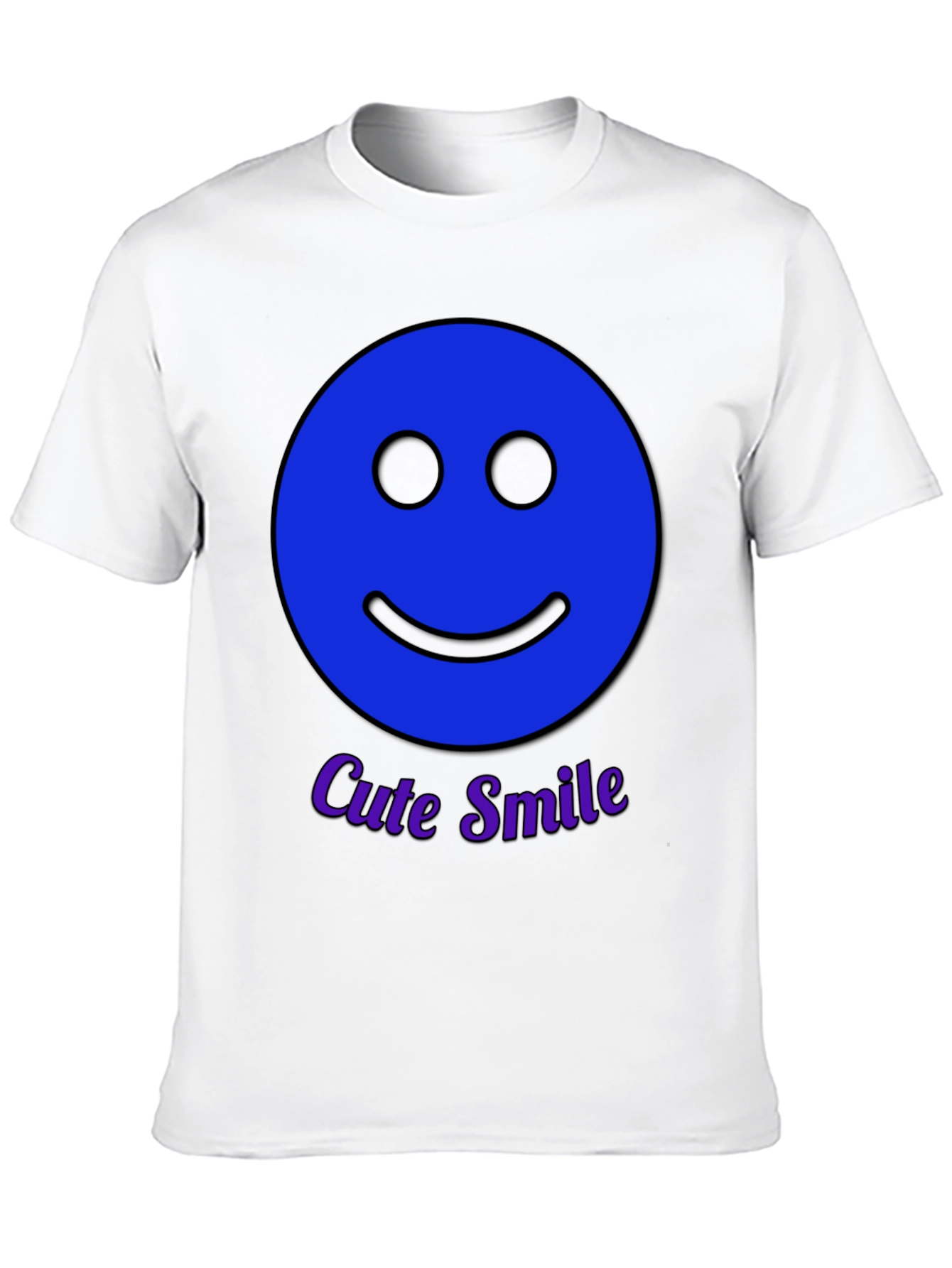 Cute Smile T-Shirt - Happy Face Graphic Tee