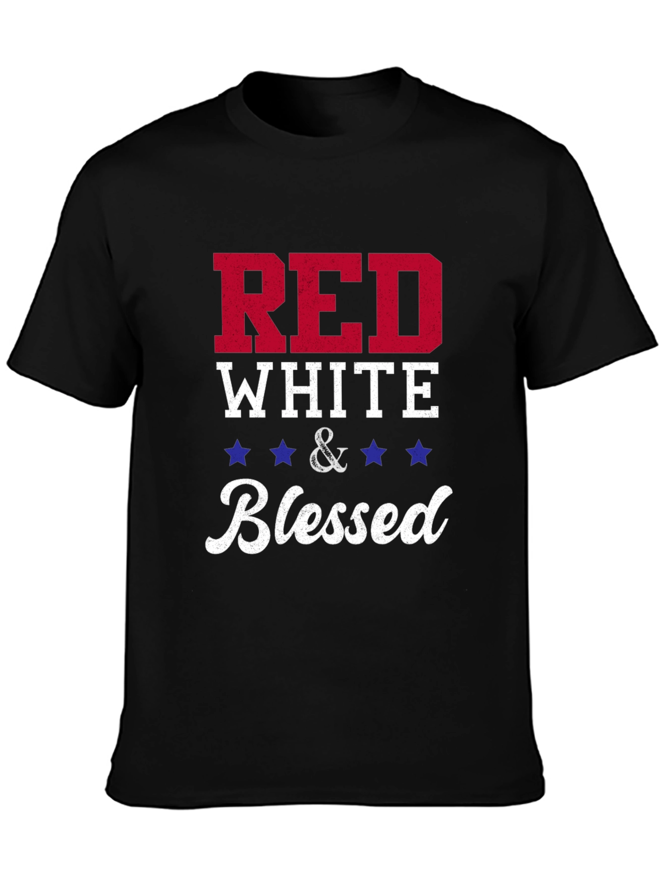 Red White & Blessed Patriotic T-Shirt