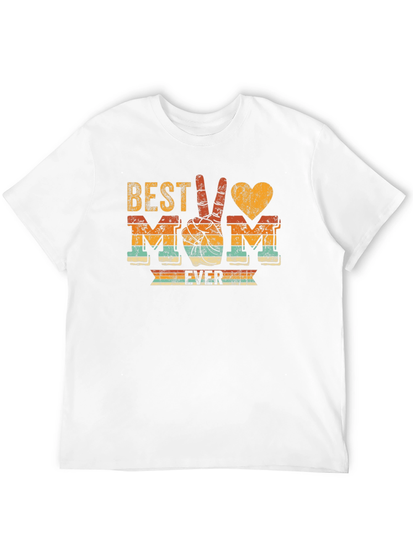 Best Mom Ever Graphic Tee - Retro Style