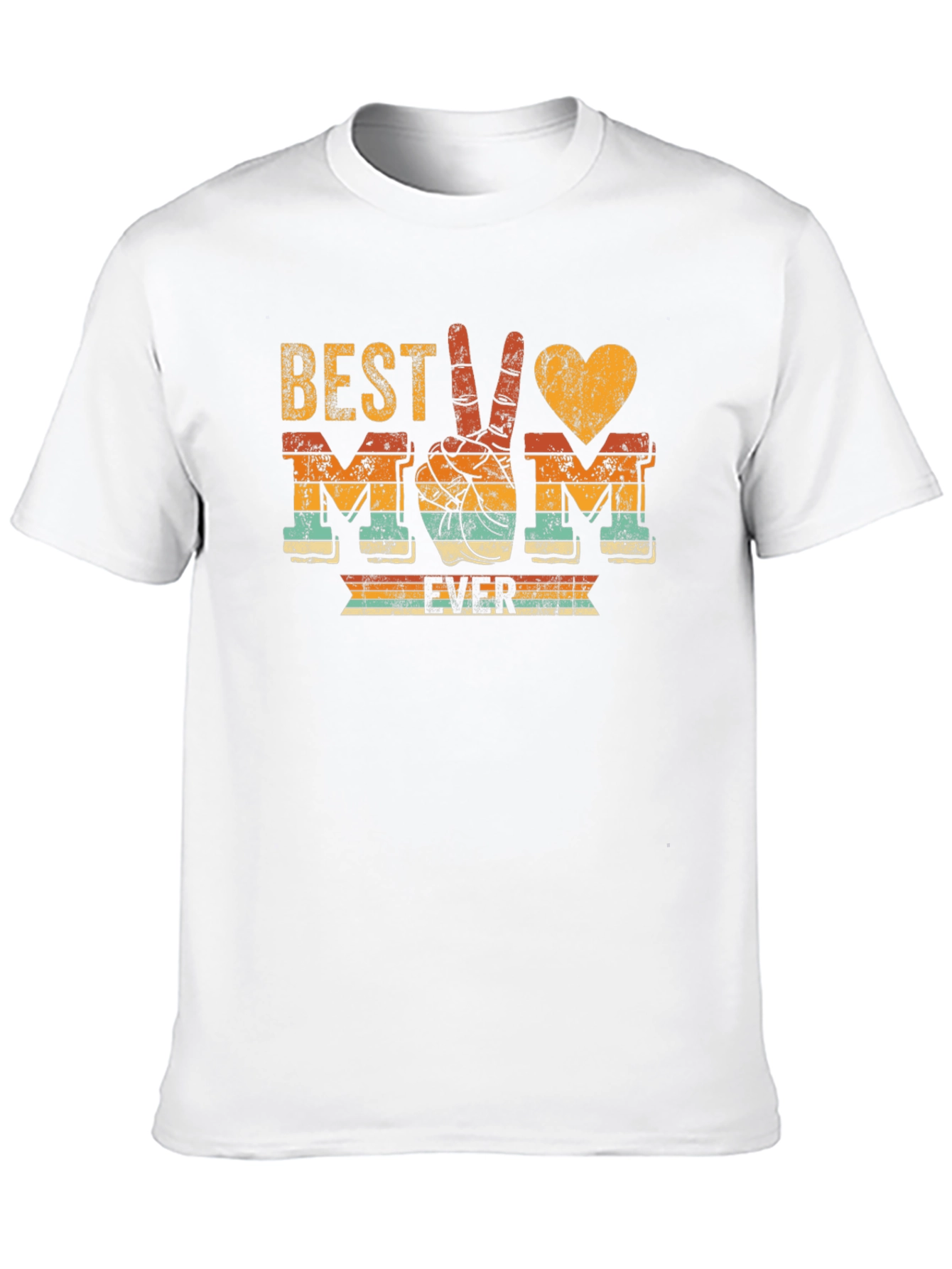 Best Mom Ever Graphic Tee - Retro Style