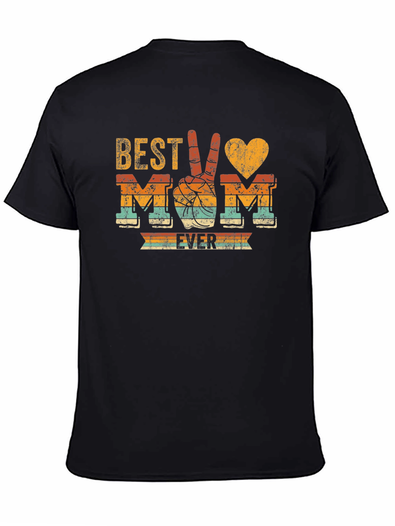Best Mom Ever Graphic Tee - Retro Style