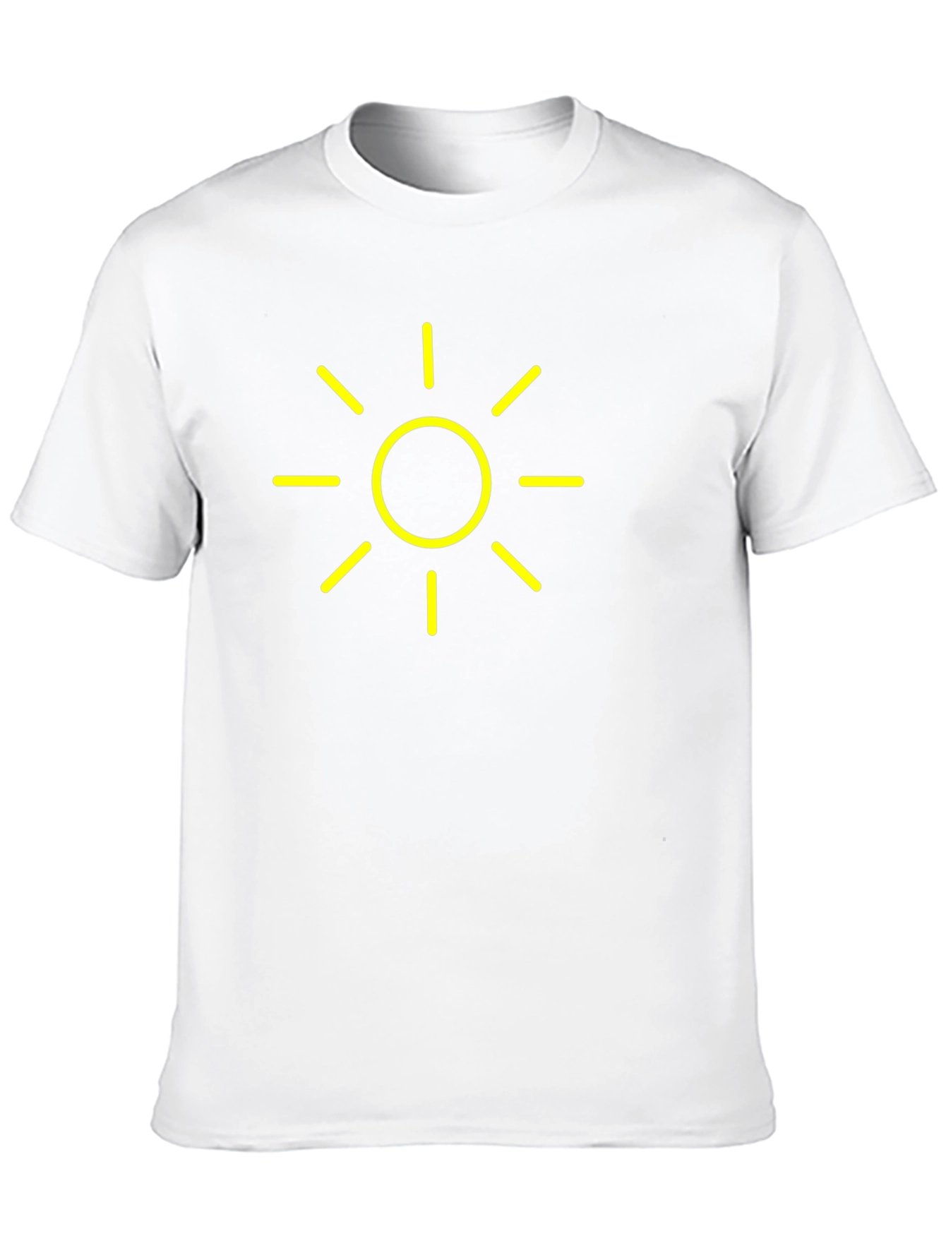 Sunny Graphic Tee - Black Cotton Casual Shirt