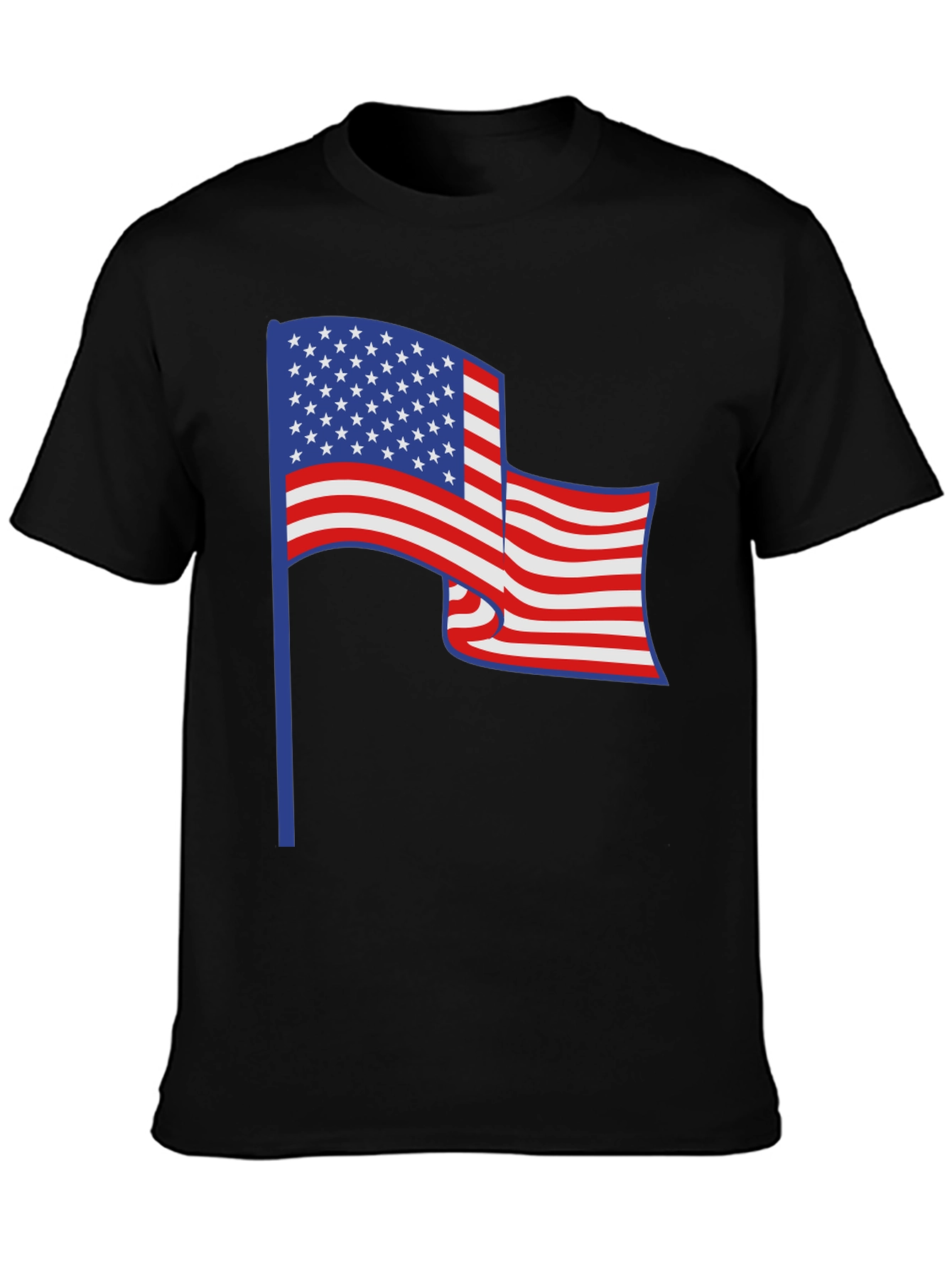 American Flag T-Shirt Patriotic Graphic Tee