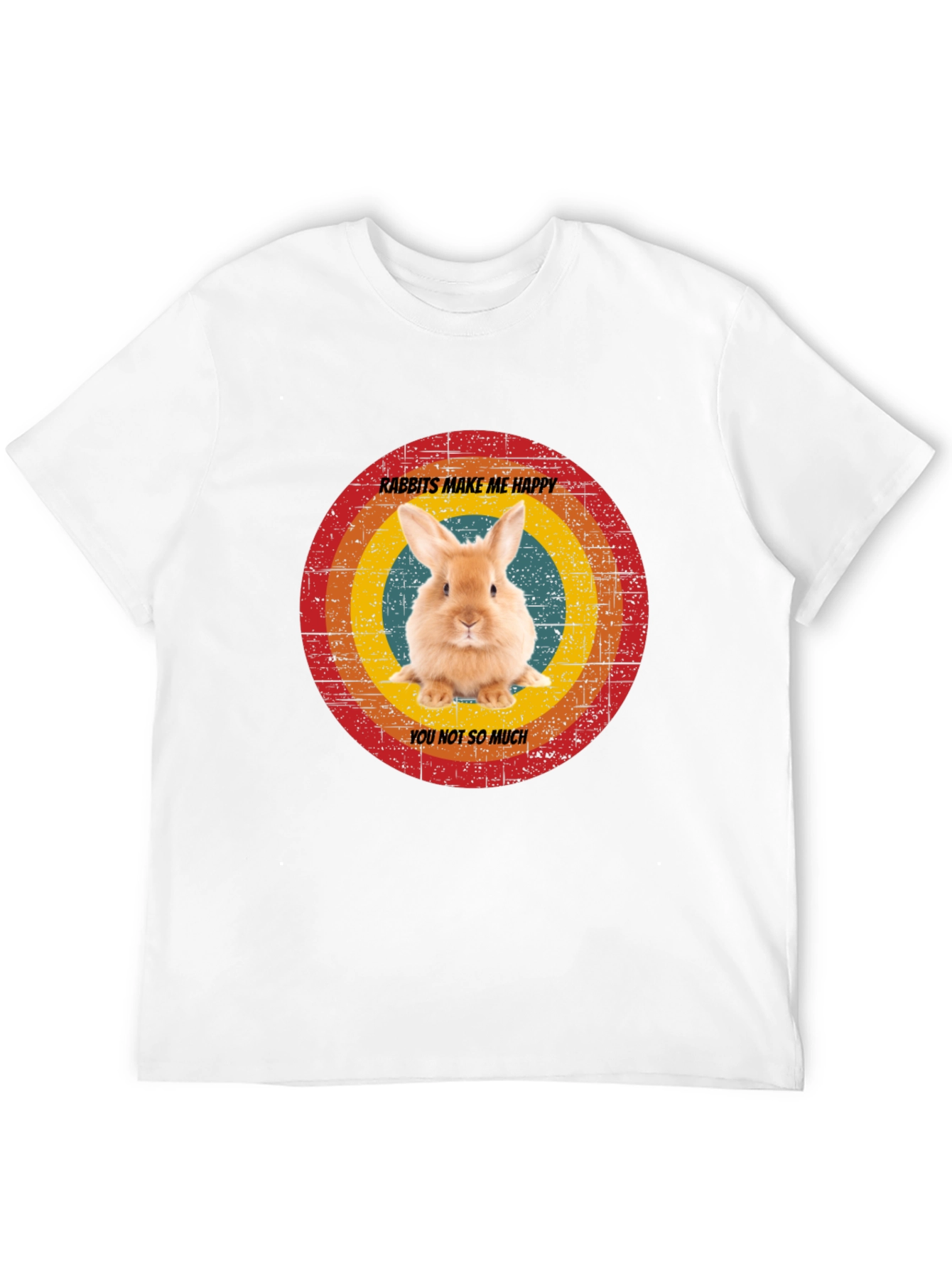 Rabbits Make Me Happy T-Shirt