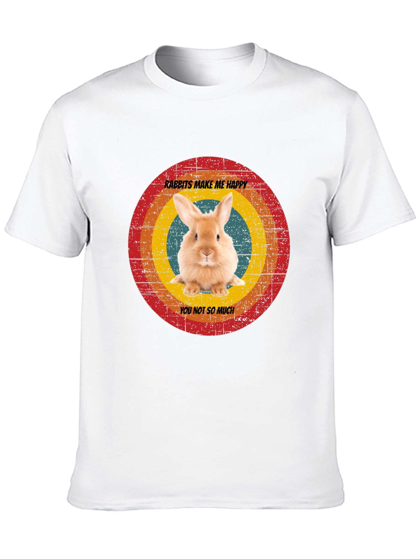 Rabbits Make Me Happy T-Shirt