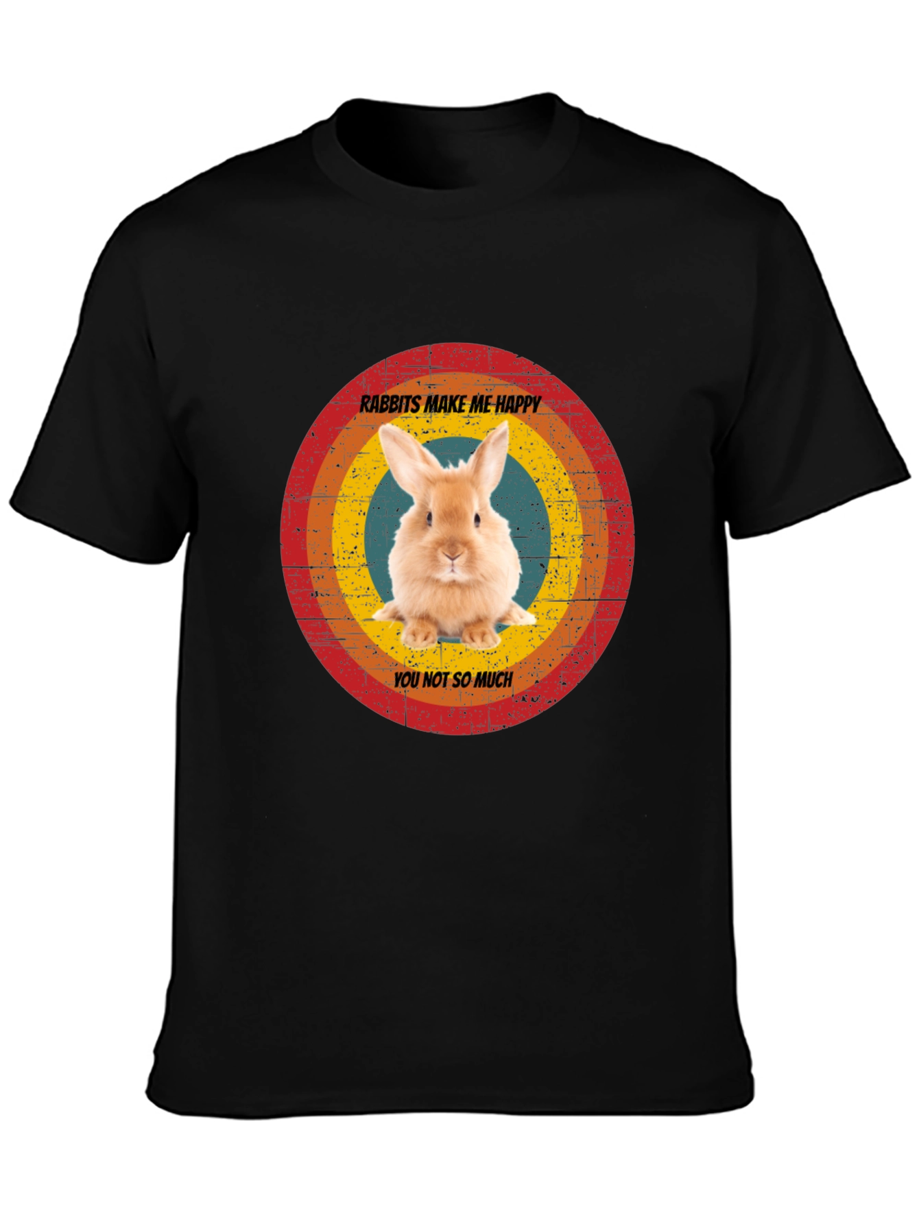 Rabbits Make Me Happy T-Shirt
