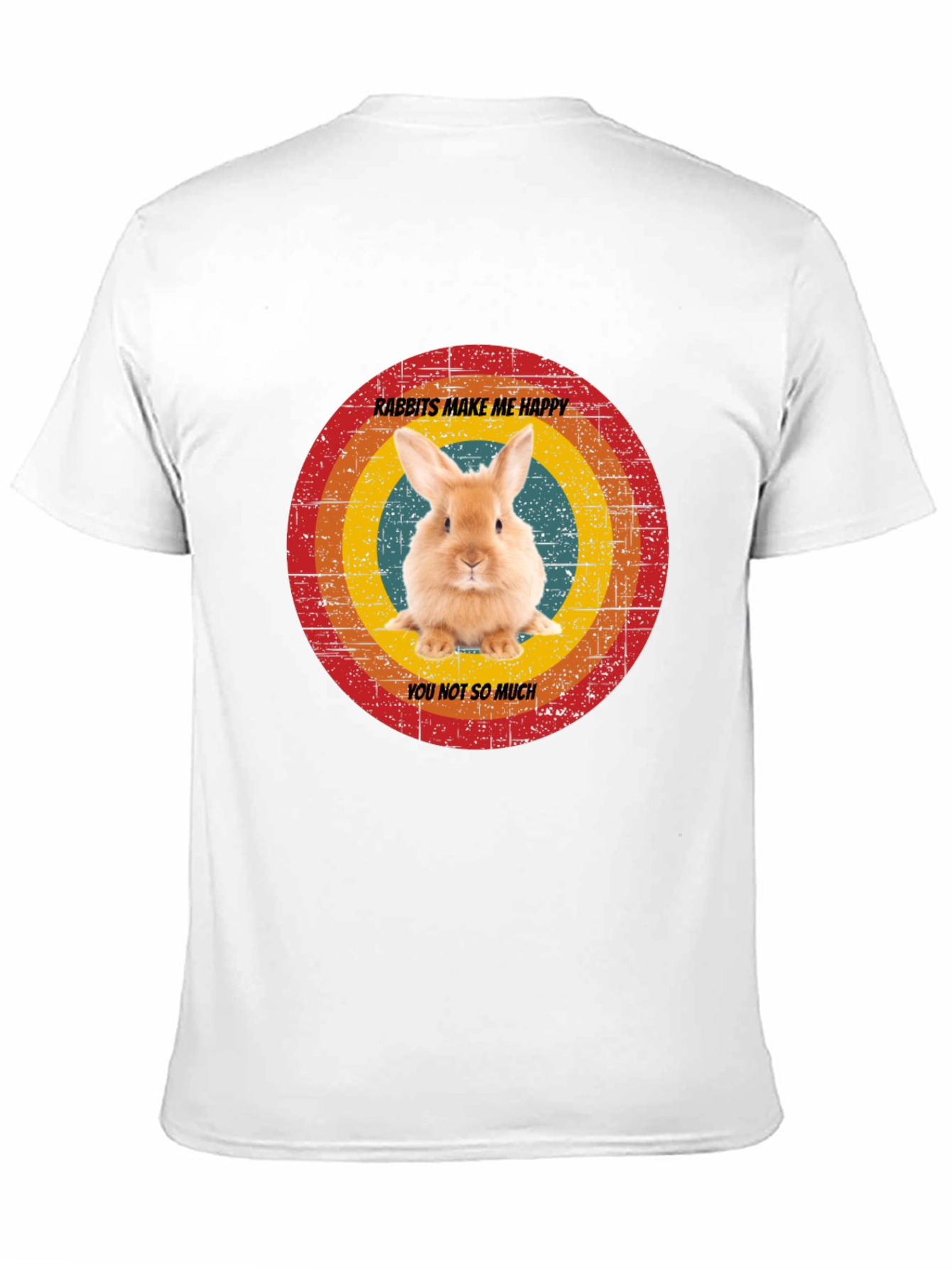 Rabbits Make Me Happy T-Shirt