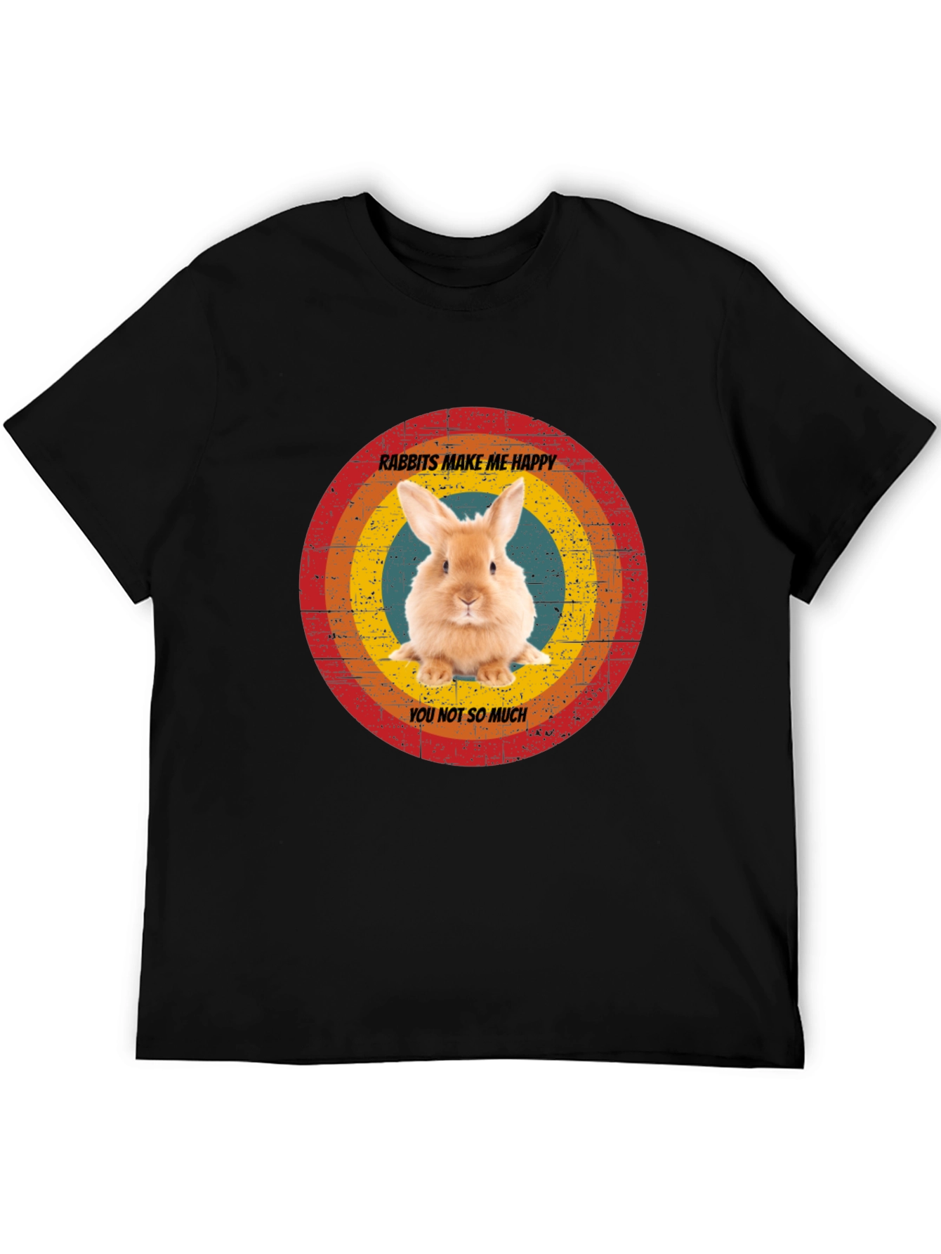 Rabbits Make Me Happy T-Shirt
