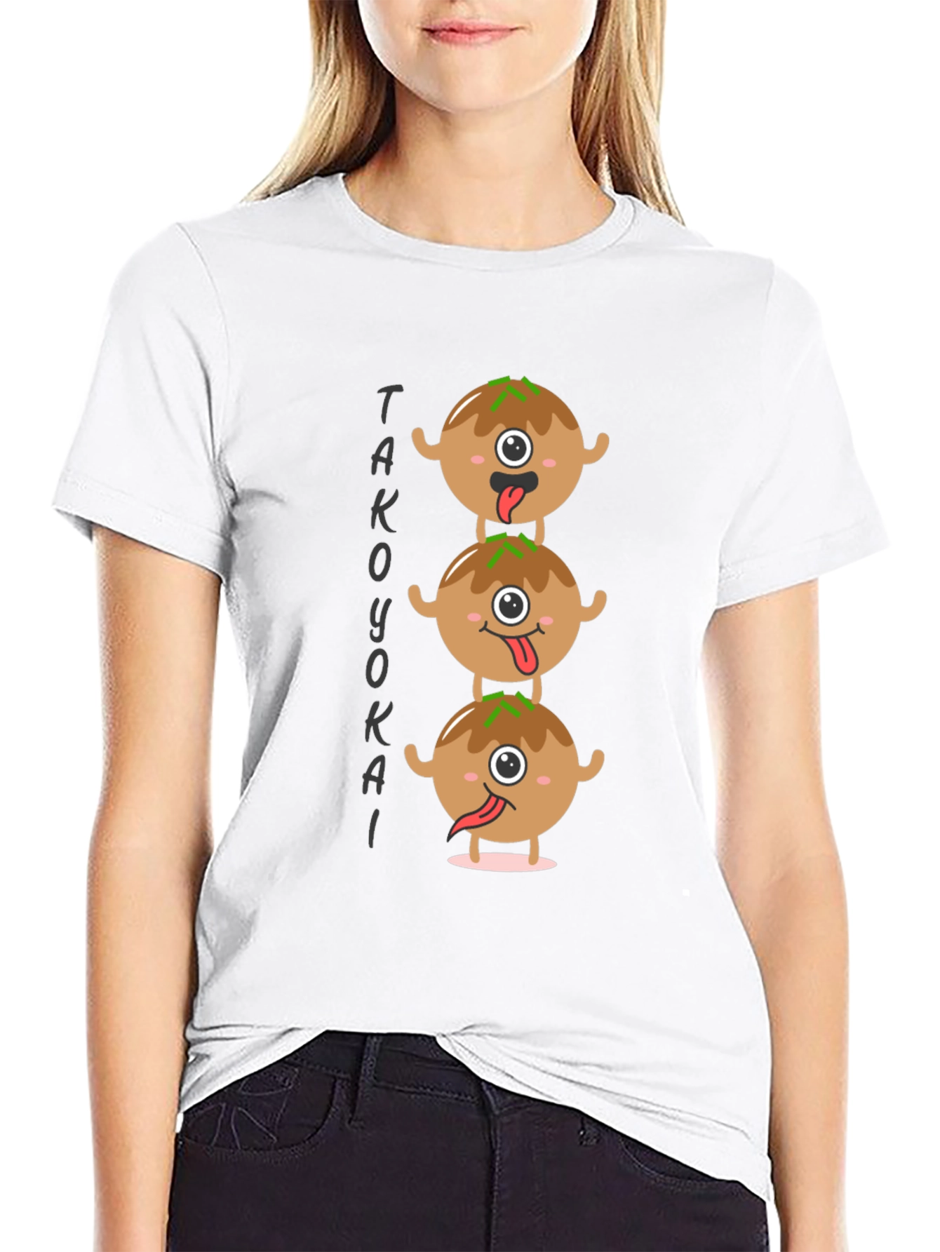 Takoyaki T-Shirt - Cute Japanese Food Anime Tee