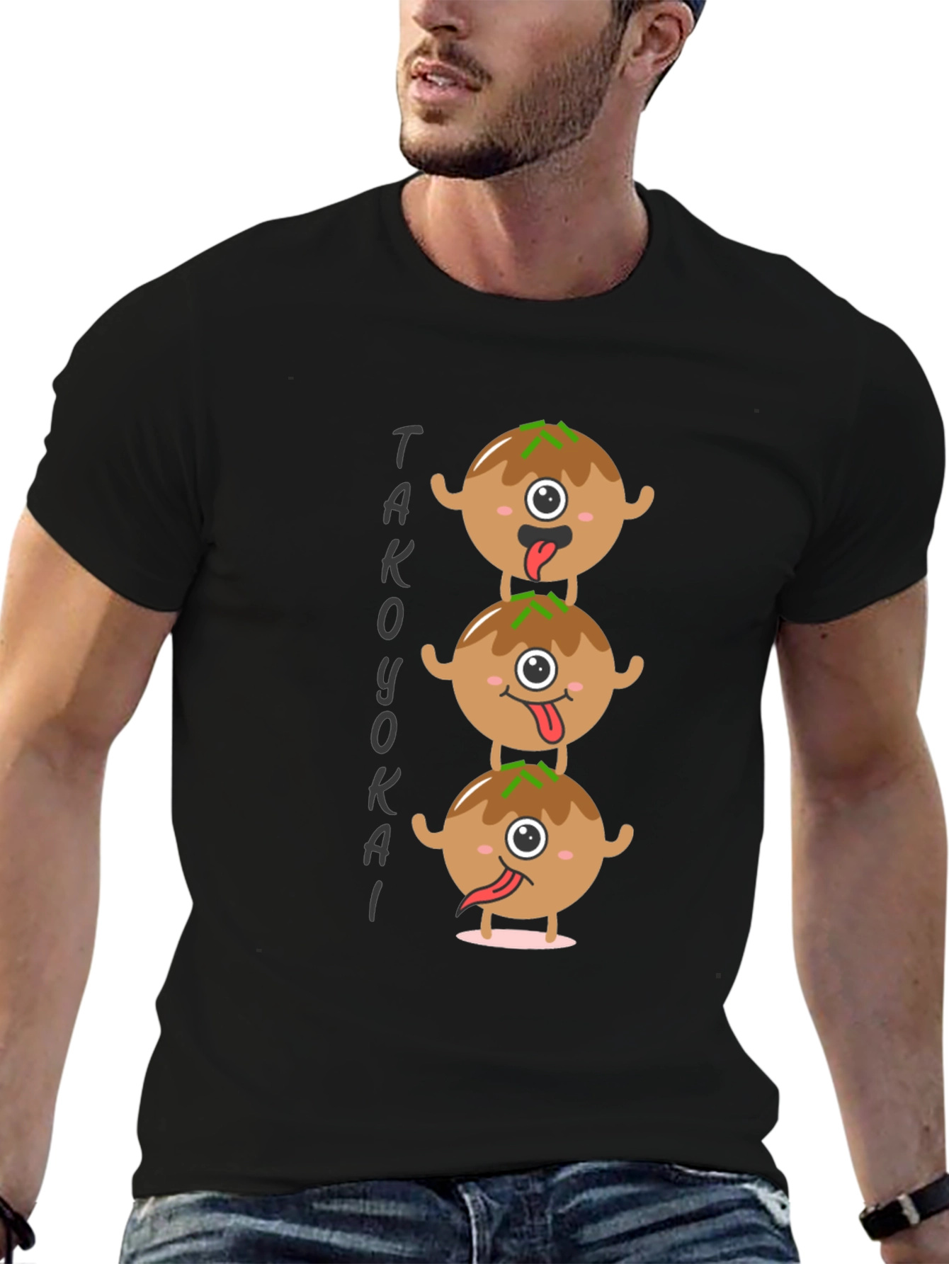 Takoyaki T-Shirt - Cute Japanese Food Anime Tee