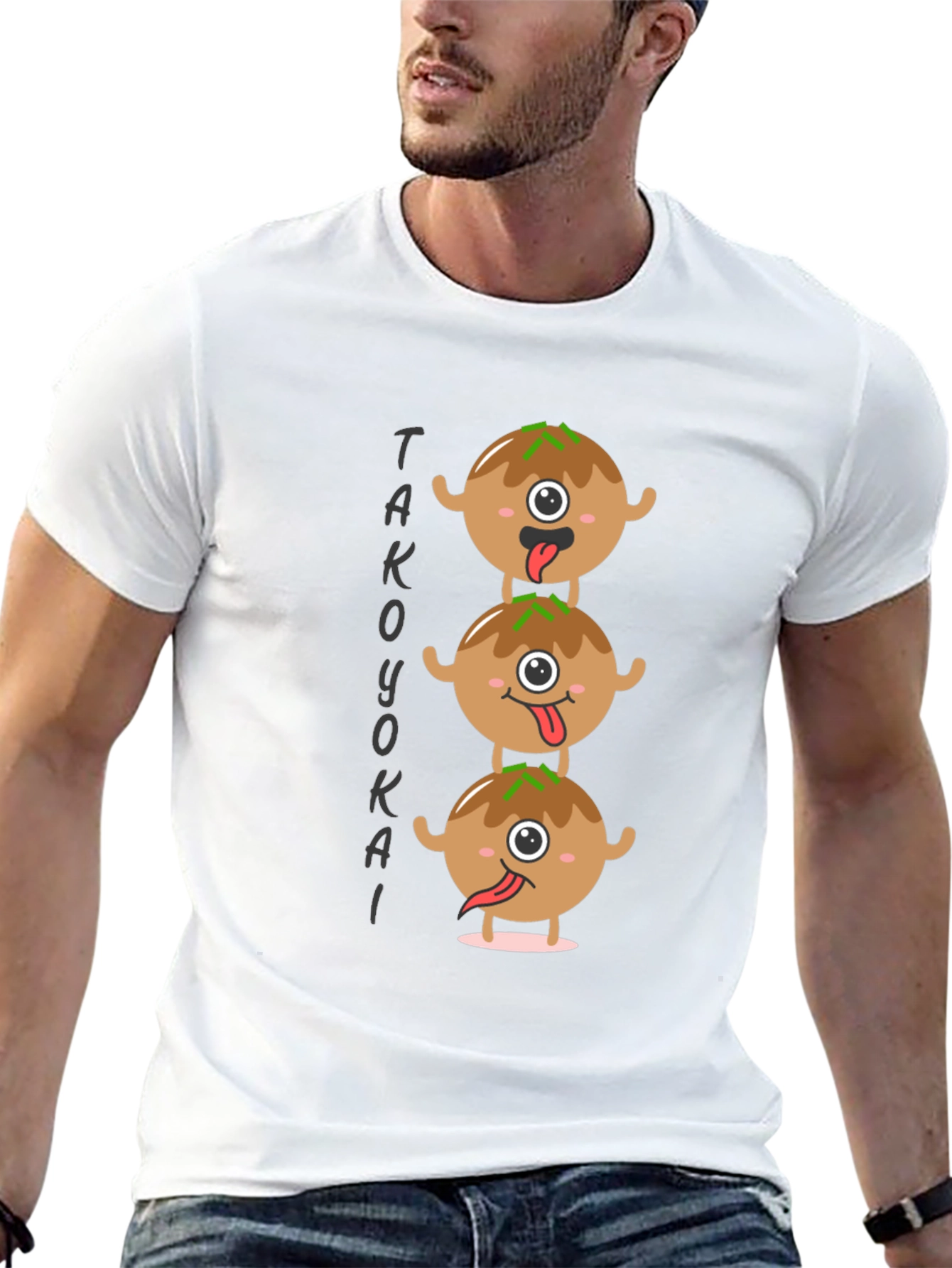 Takoyaki T-Shirt - Cute Japanese Food Anime Tee
