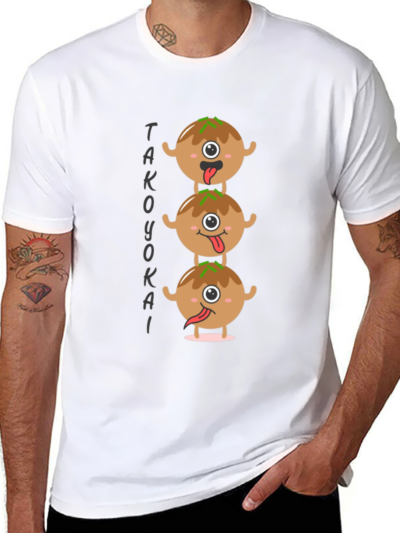 Takoyaki T-Shirt - Cute Japanese Food Anime Tee