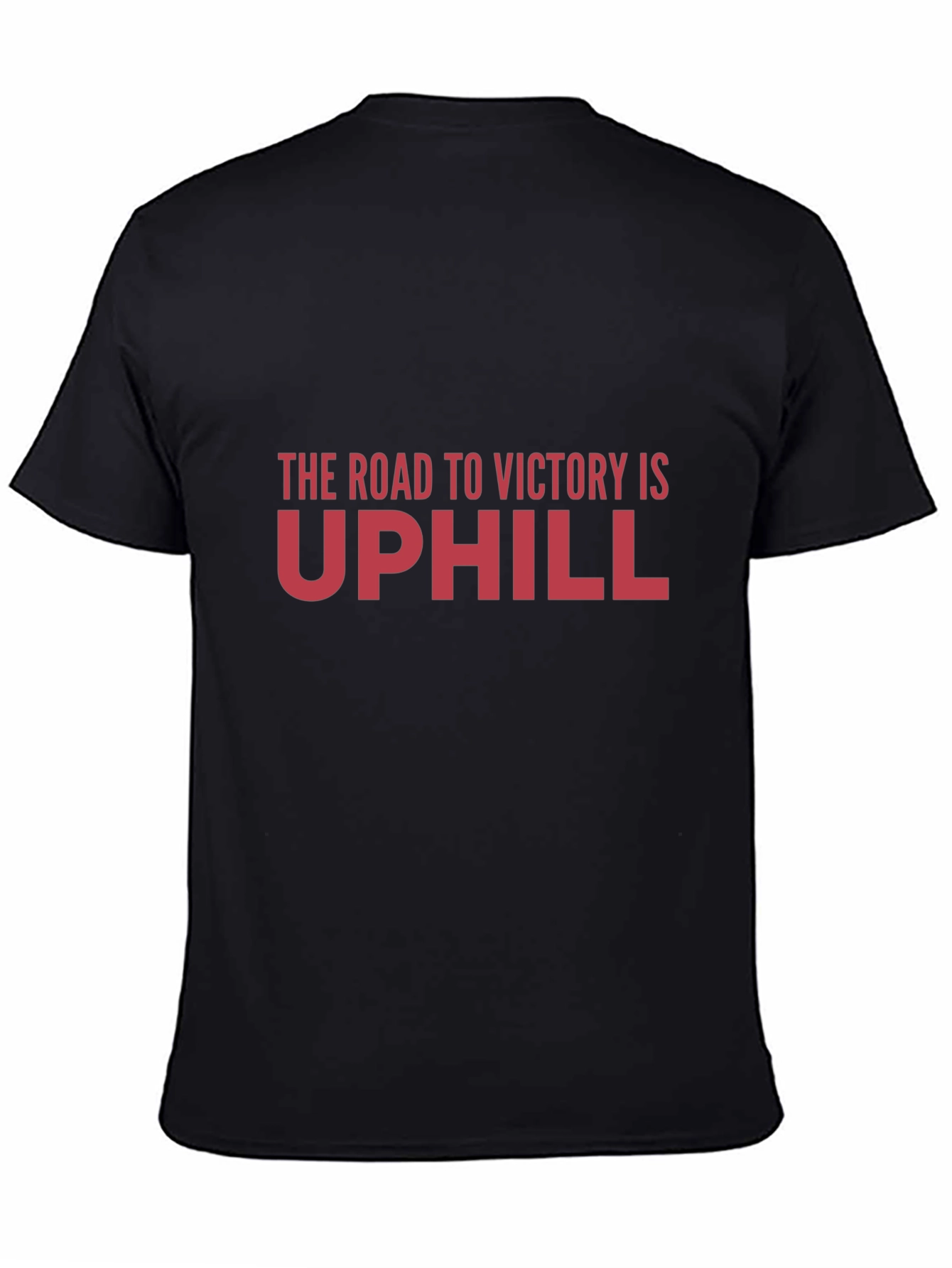 Uphill Victory Black T-Shirt