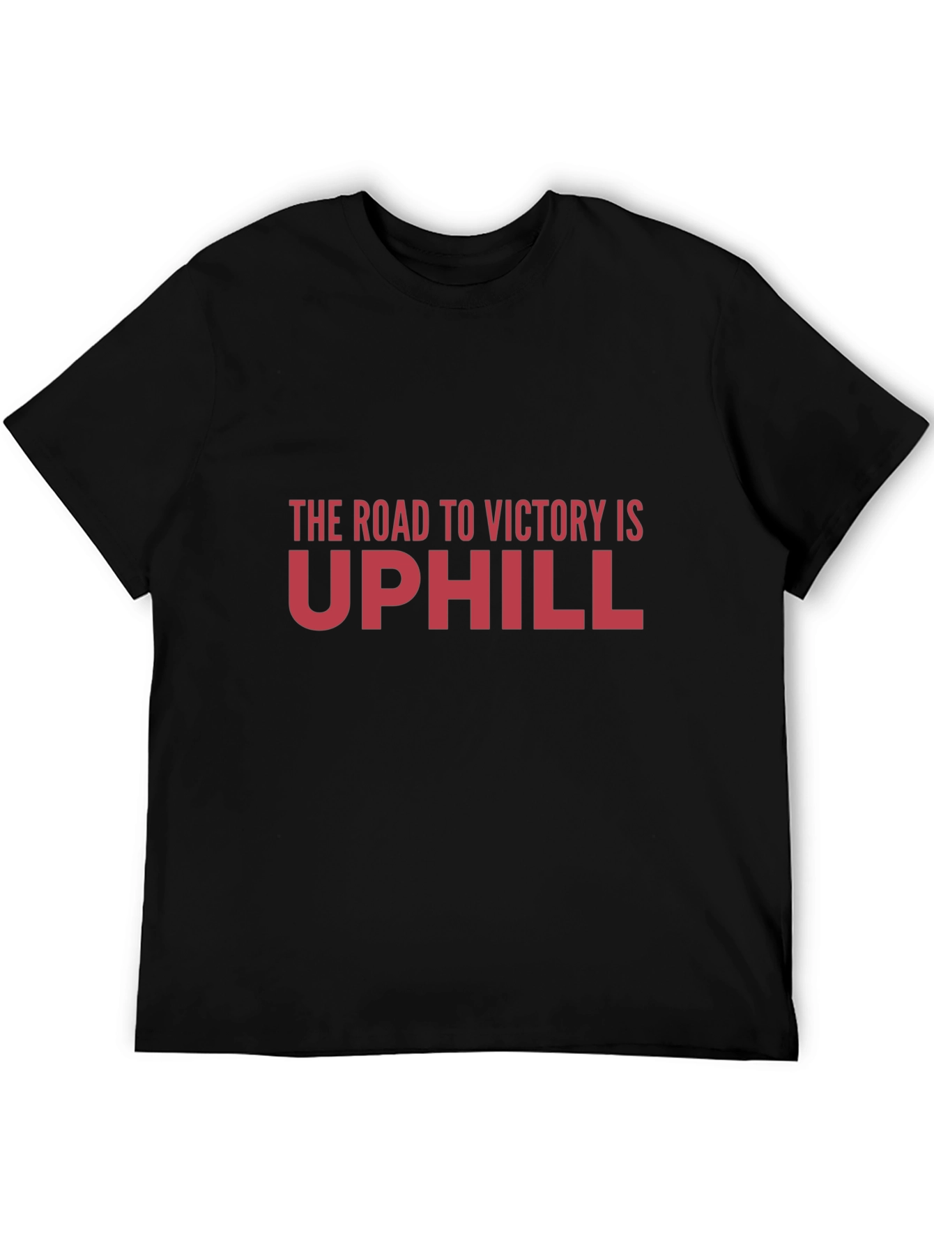Uphill Victory Black T-Shirt