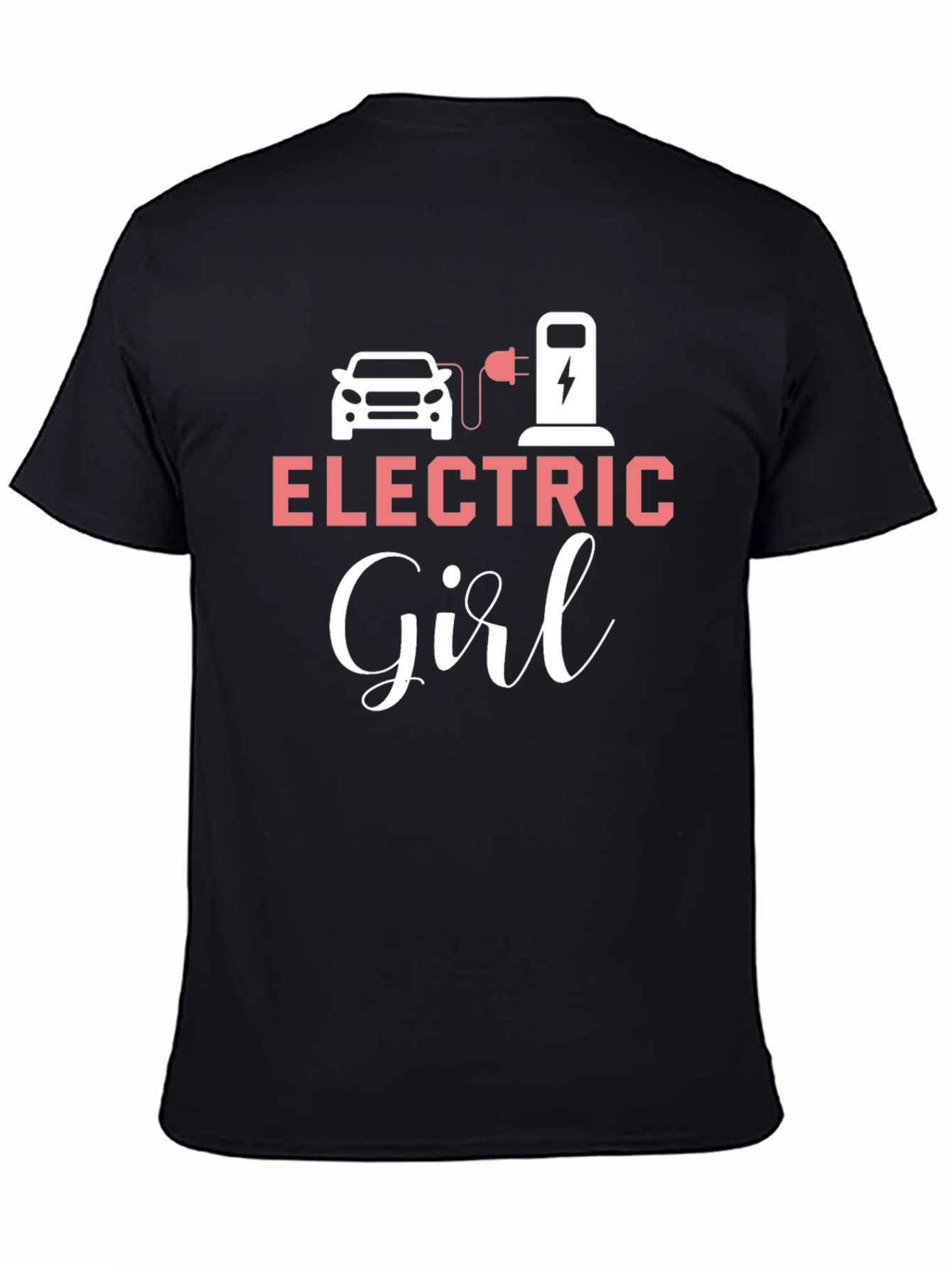 Electric Girl T-Shirt EV Car Charging Tee