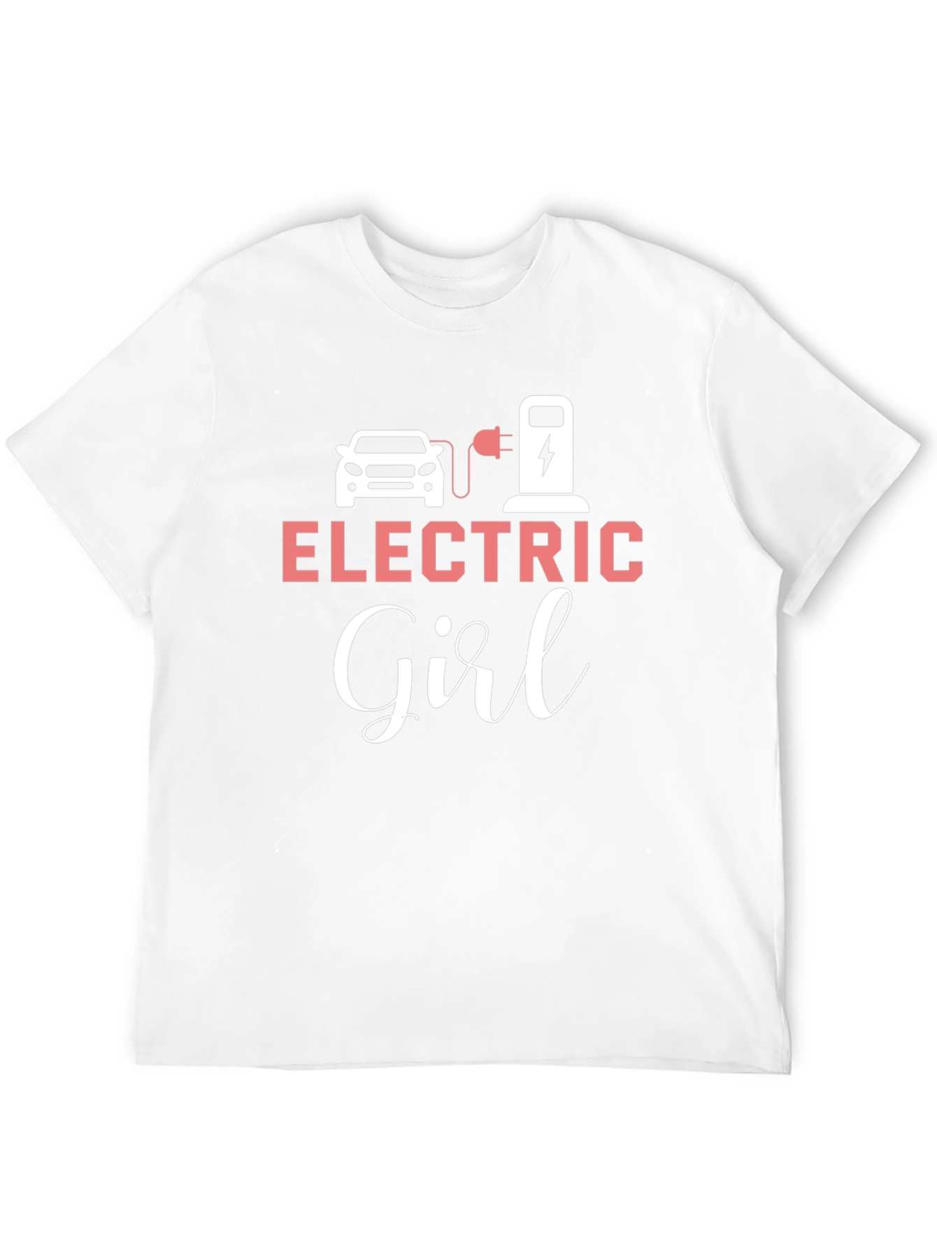 Electric Girl T-Shirt EV Car Charging Tee