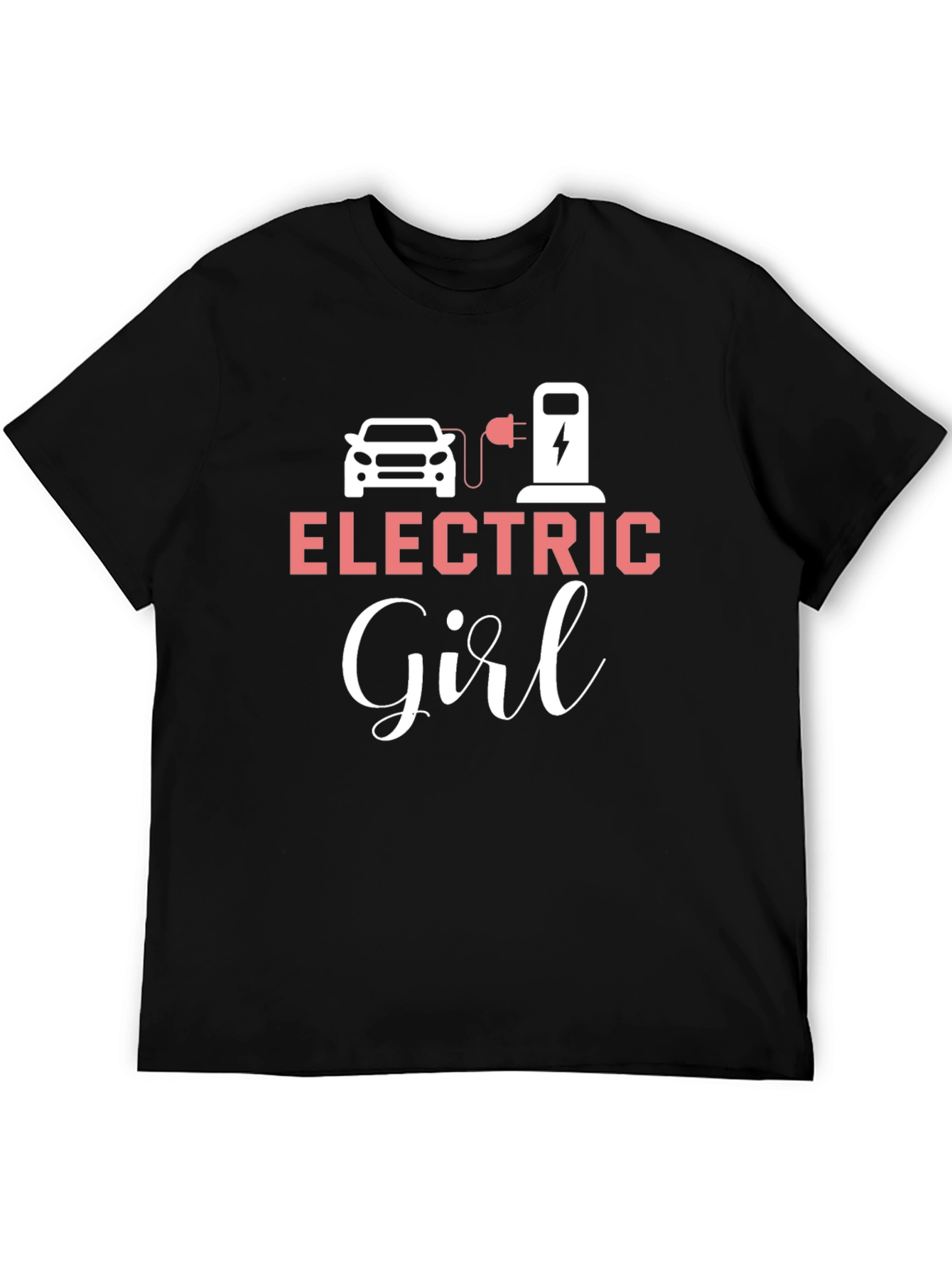 Electric Girl T-Shirt EV Car Charging Tee