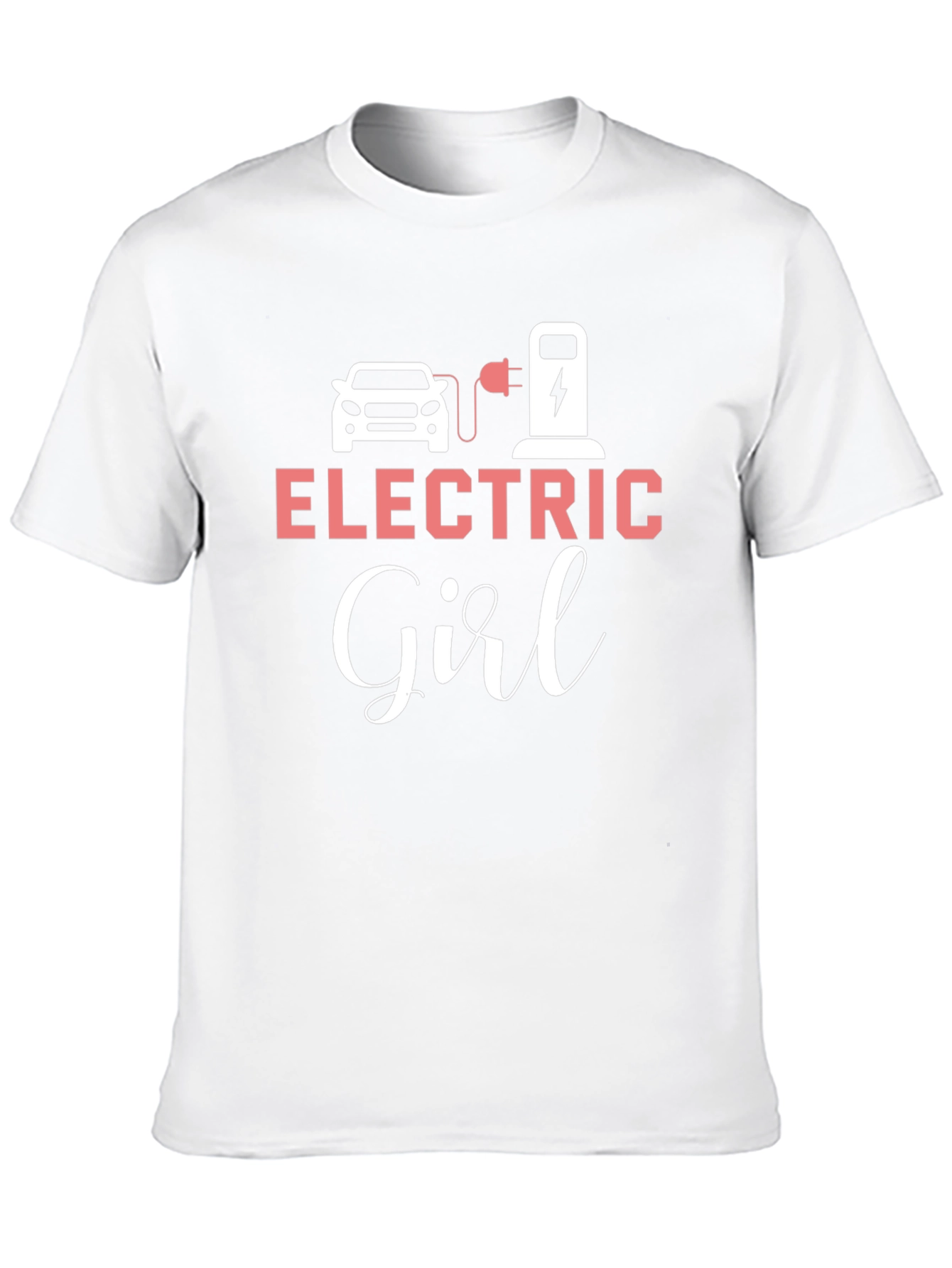 Electric Girl T-Shirt EV Car Charging Tee