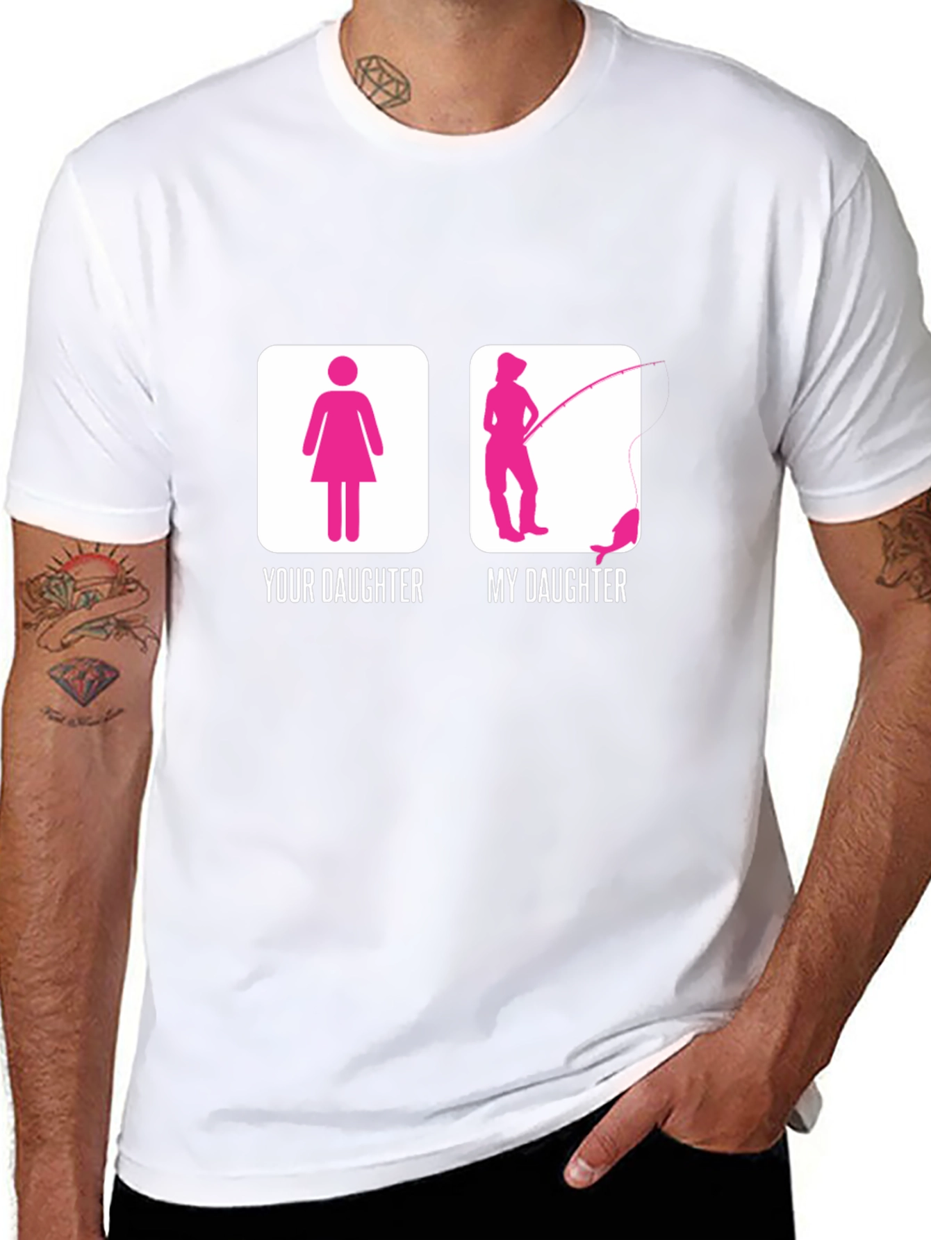 Funny Fishing Daughter T-Shirt