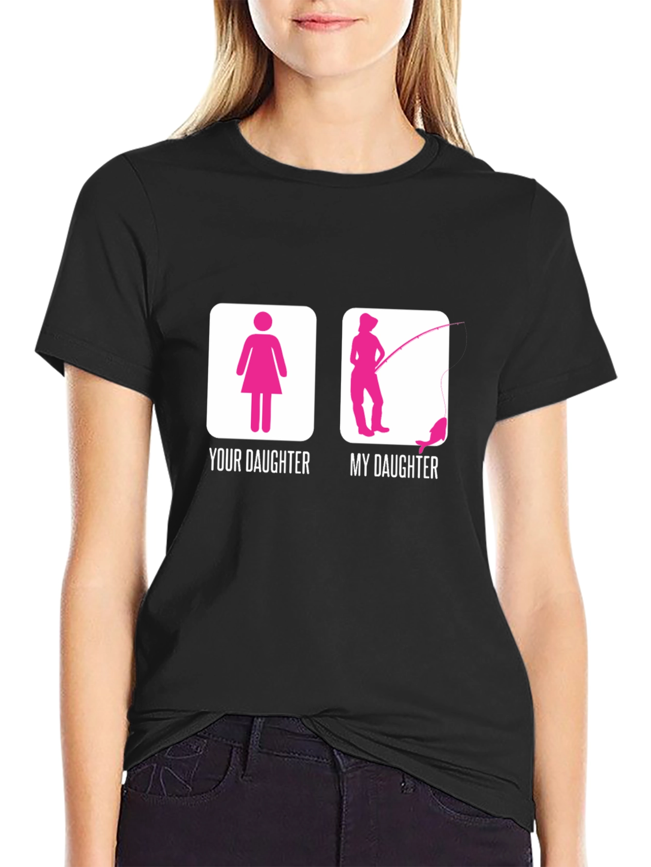 Funny Fishing Daughter T-Shirt