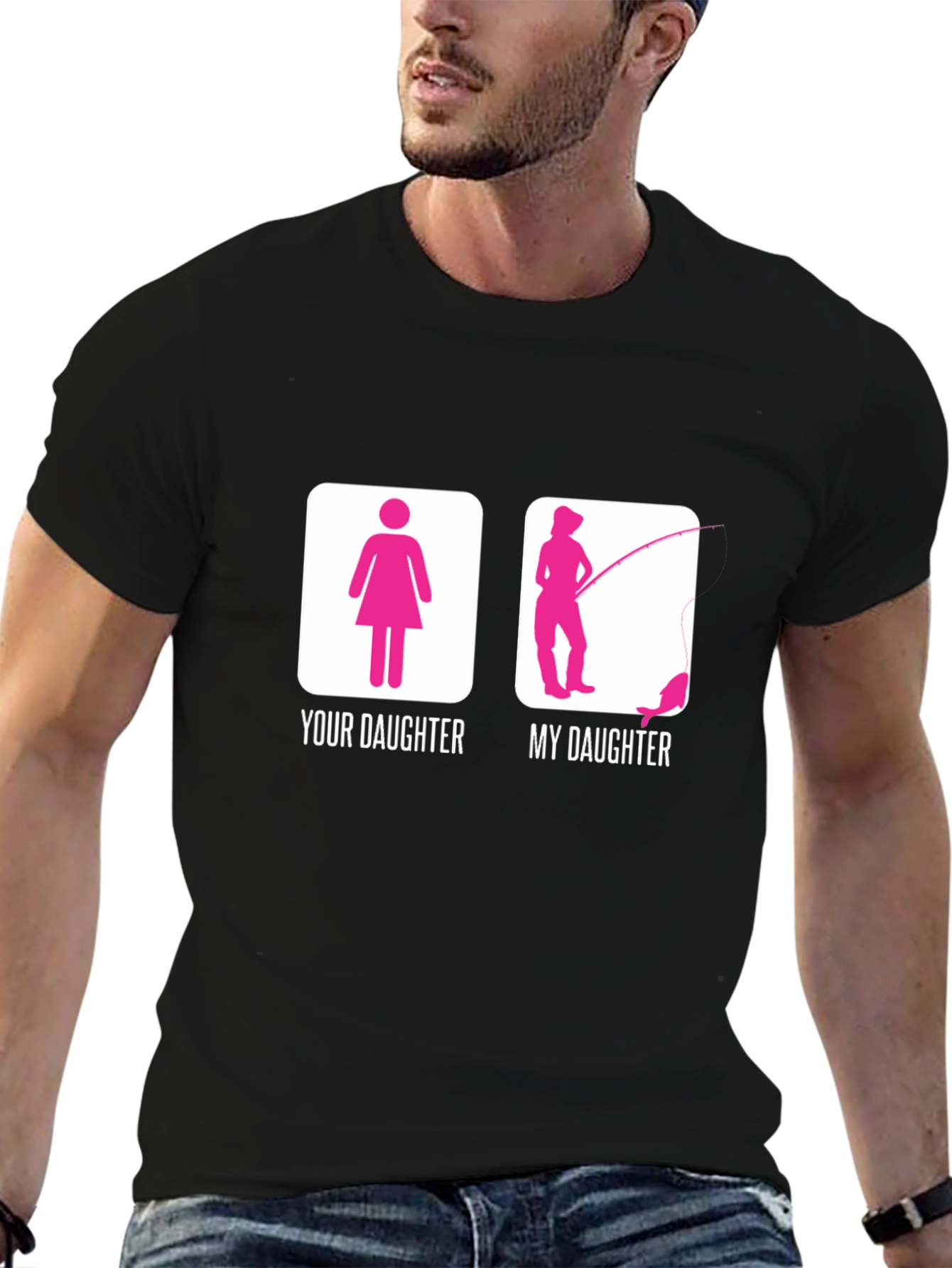 Funny Fishing Daughter T-Shirt