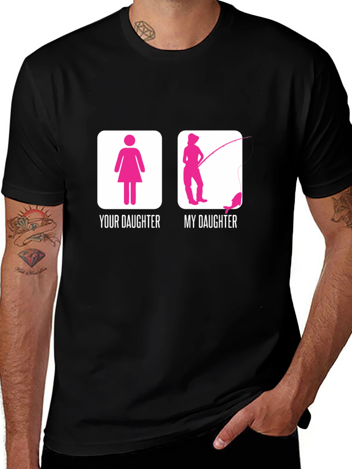 Funny Fishing Daughter T-Shirt