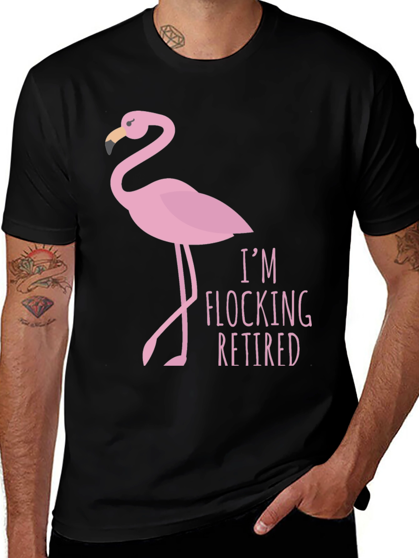 Im Flocking Retired T-Shirt