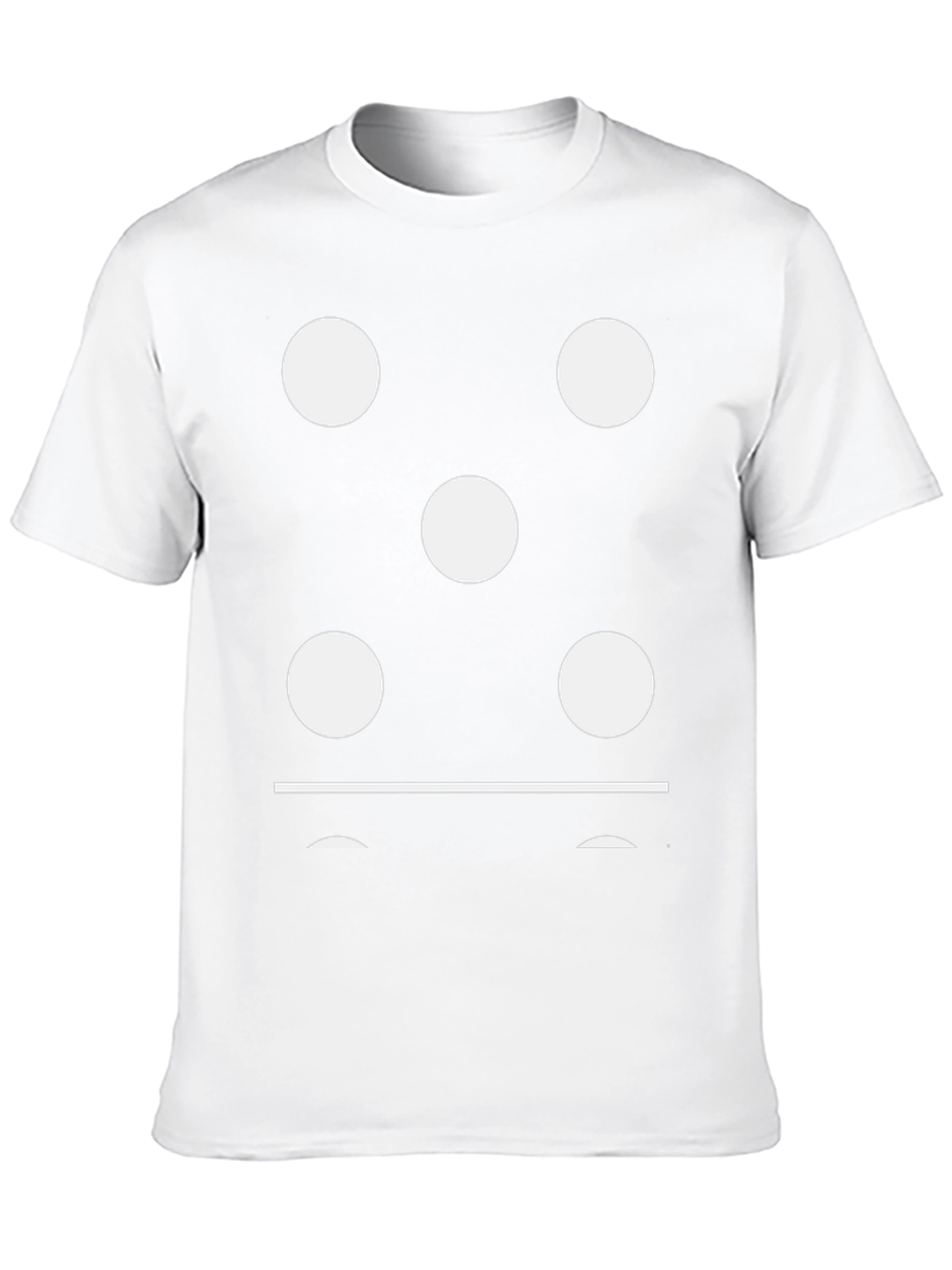 Domino Five T-Shirt - Classic Game Night Apparel