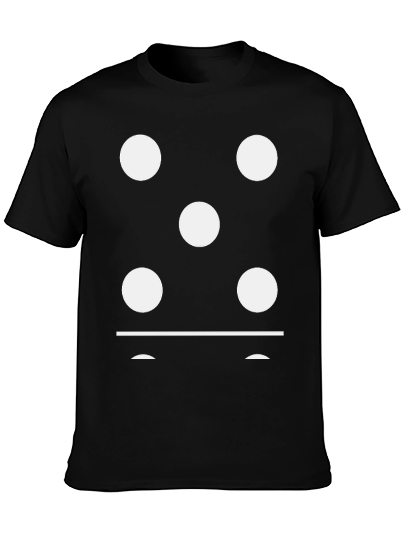 Domino Five T-Shirt - Classic Game Night Apparel