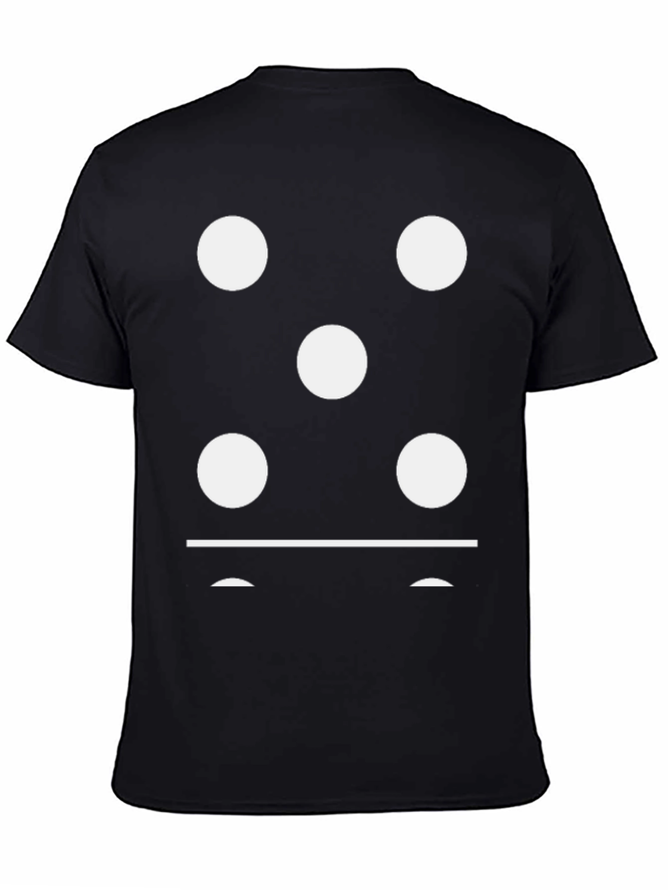 Domino Five T-Shirt - Classic Game Night Apparel