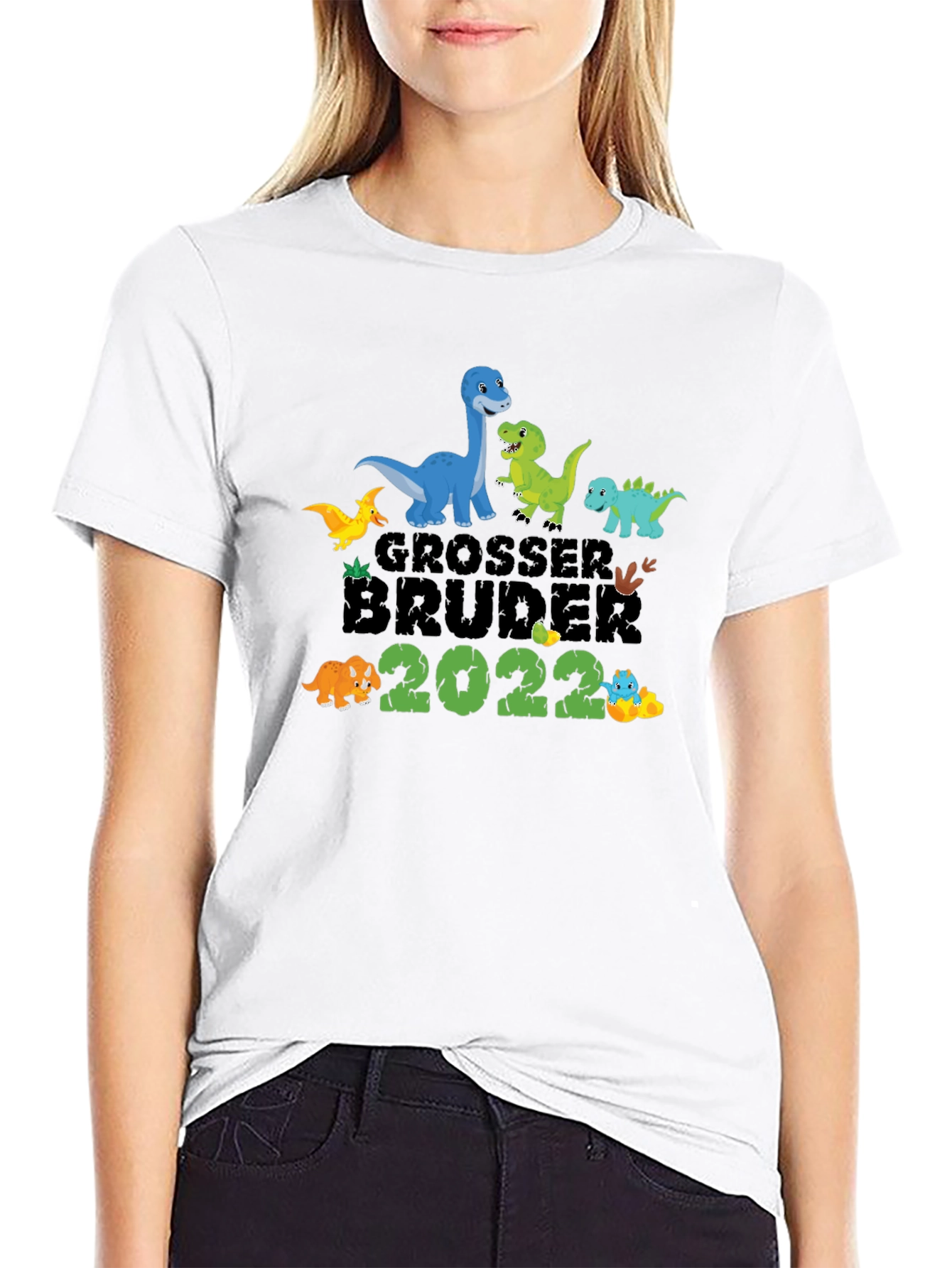 Grosser Bruder 2022 Dinosaur T-Shirt