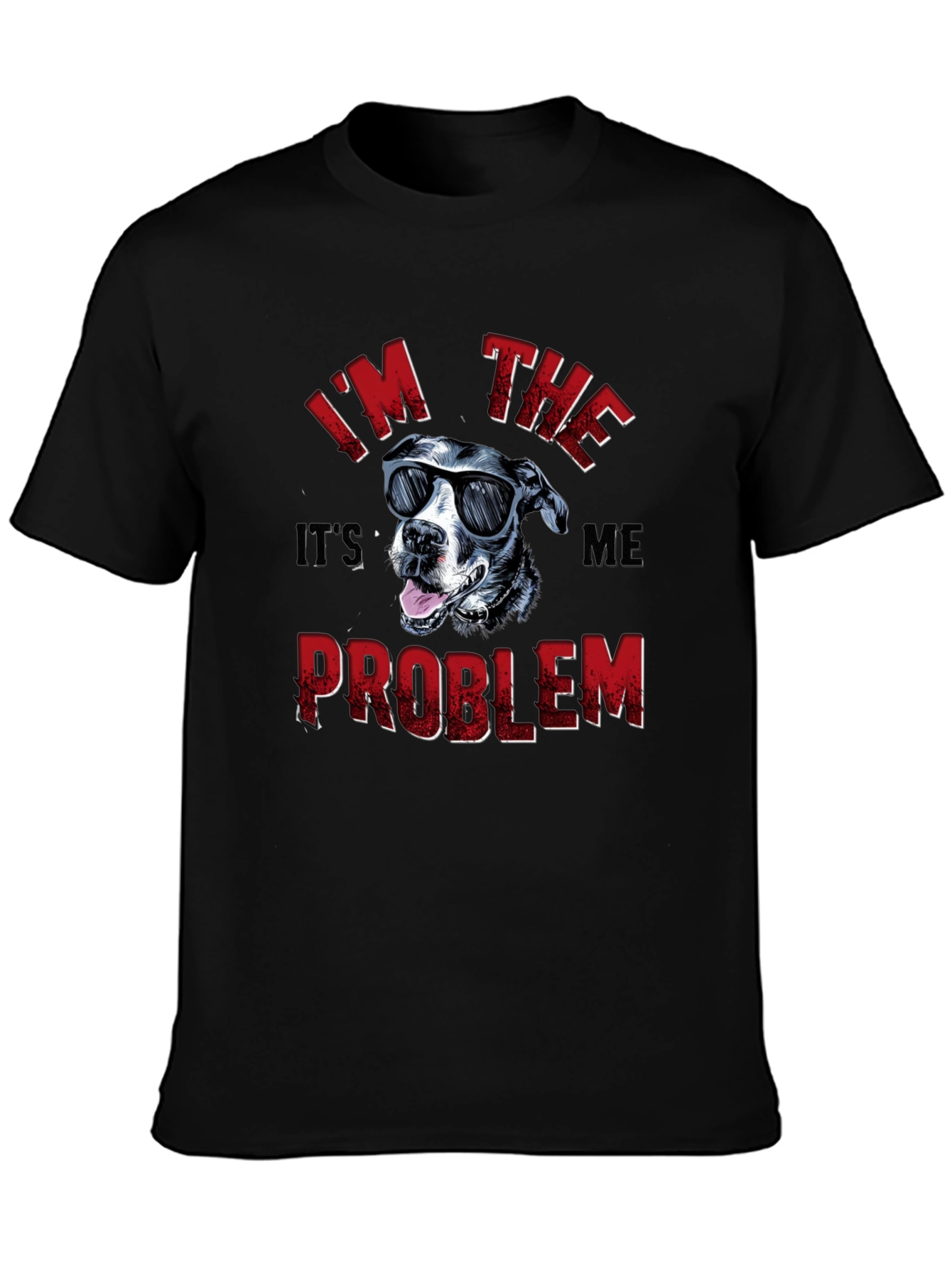 Im The Problem Funny Dog Graphic Tee