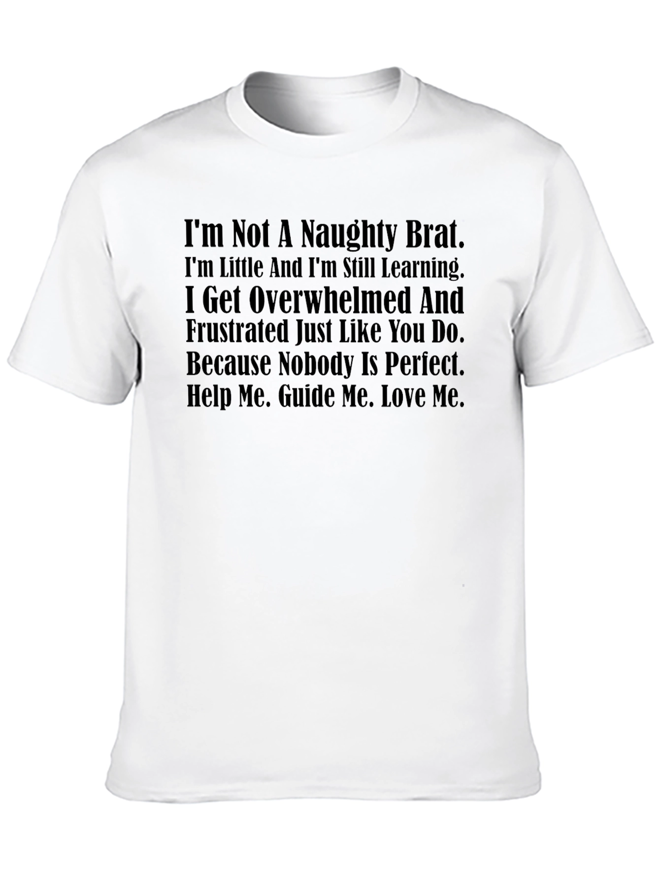 Emotional Support Black T-Shirt