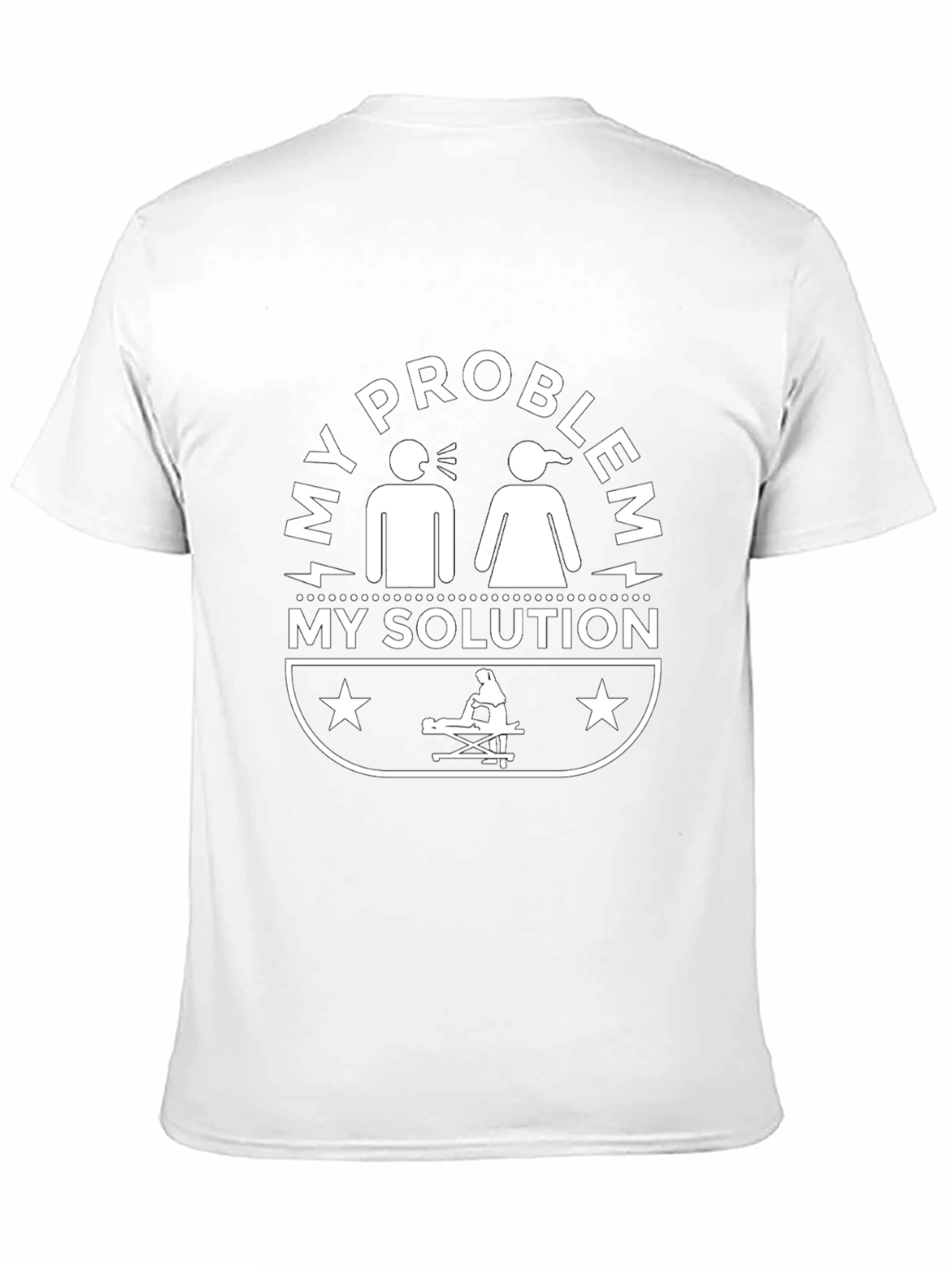 My Problem My Solution Black T-Shirt
