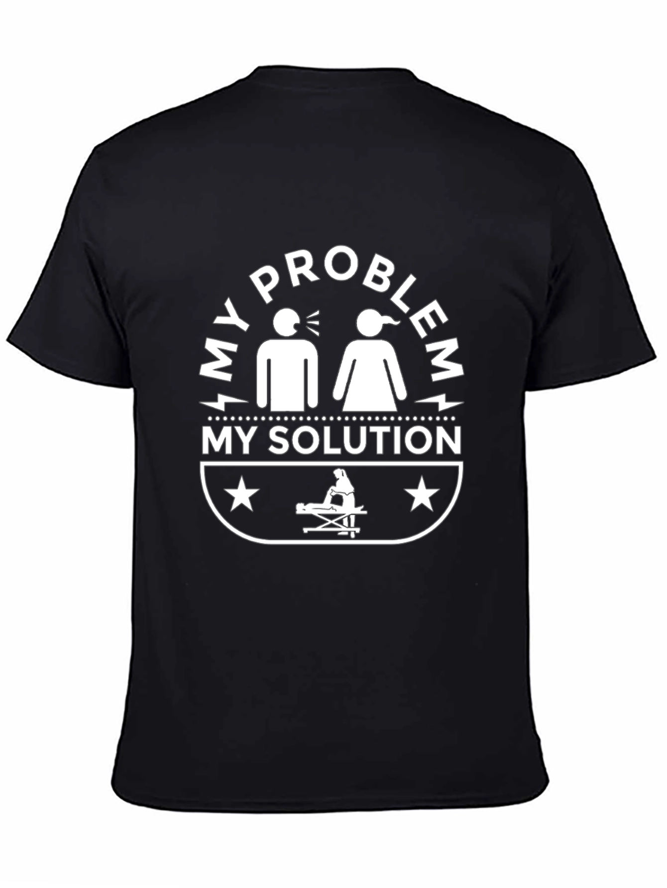 My Problem My Solution Black T-Shirt