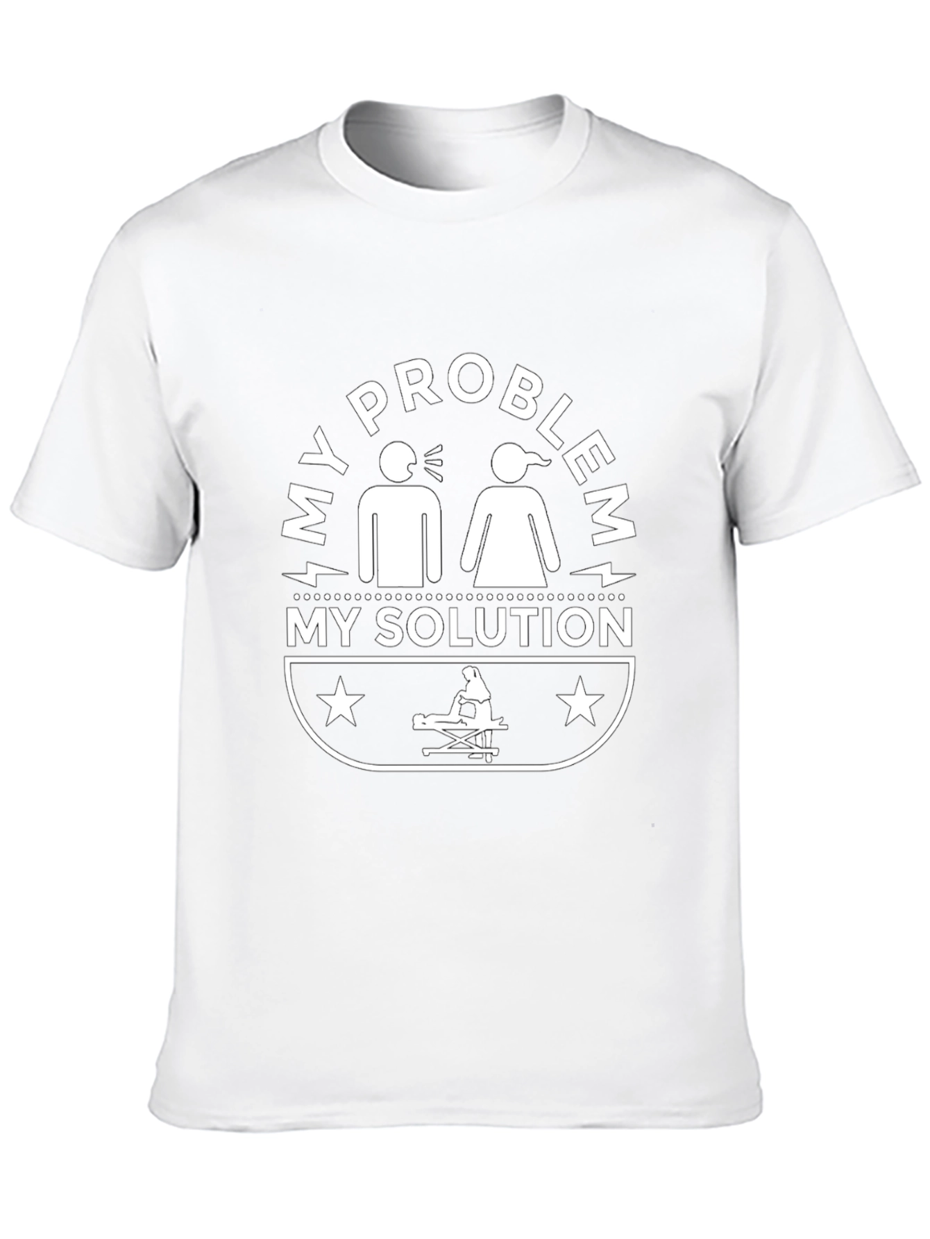 My Problem My Solution Black T-Shirt